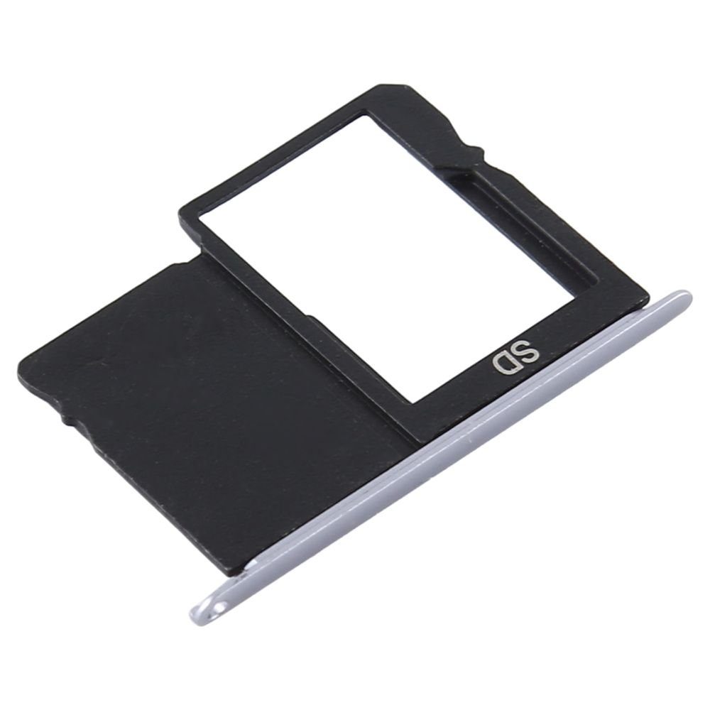 Wigento Für Huawei MediaPad M5 Lite 10.1 Micro SD Card Tray Karten Halter  Silber Neu Tablet-Adapter, 0 cm