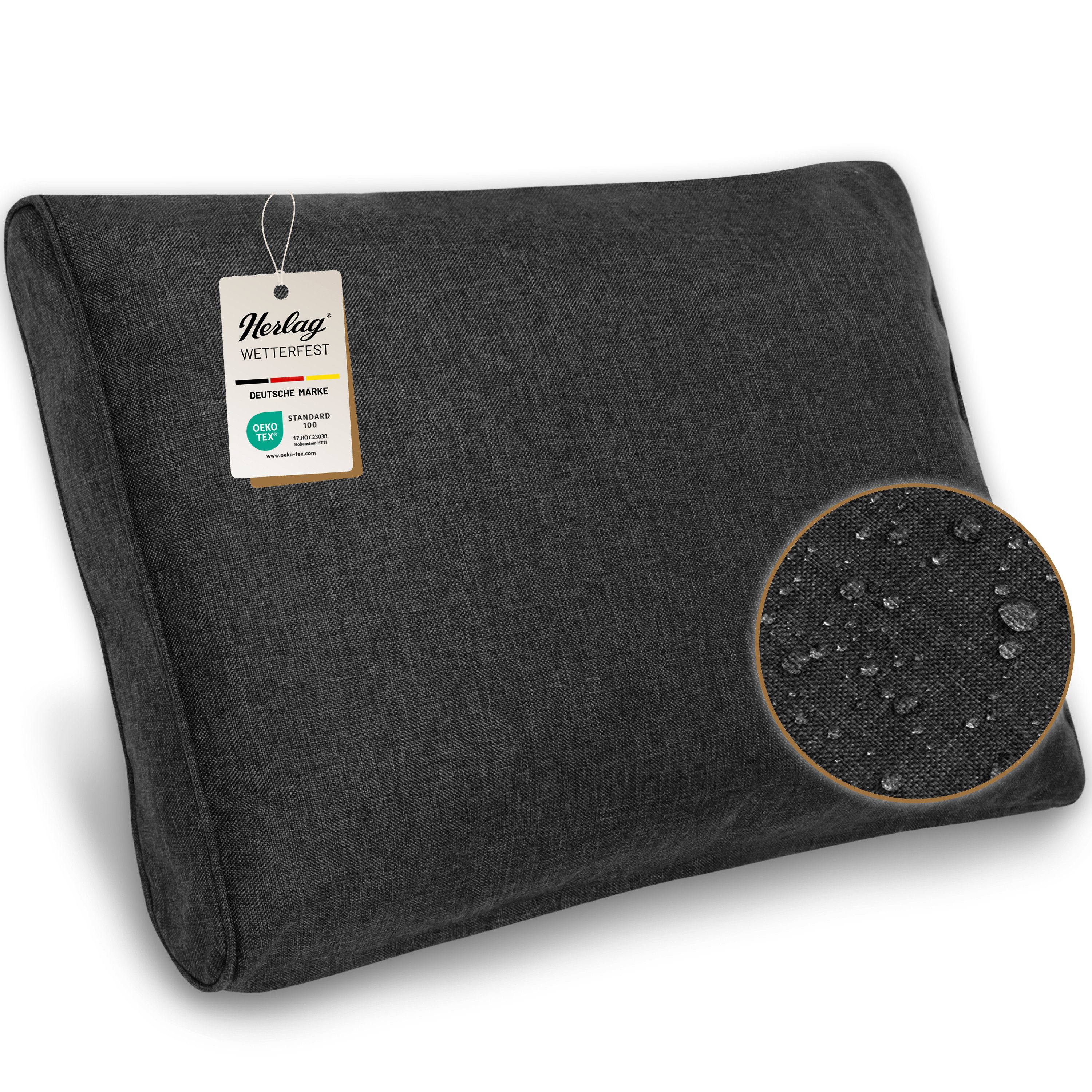 Herlag Stuhlkissen Sunny, Outdoor Loungekissen Gartenlounge günstig online kaufen