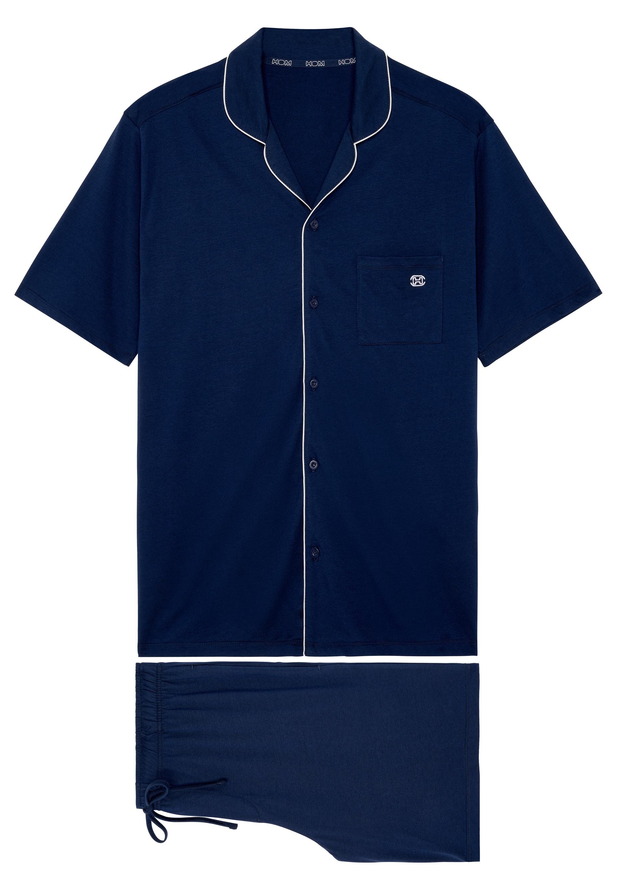 Hom Pyjama Rafael (Set, 2 tlg) Pyjama - Baumwolle - Atmungsaktiv