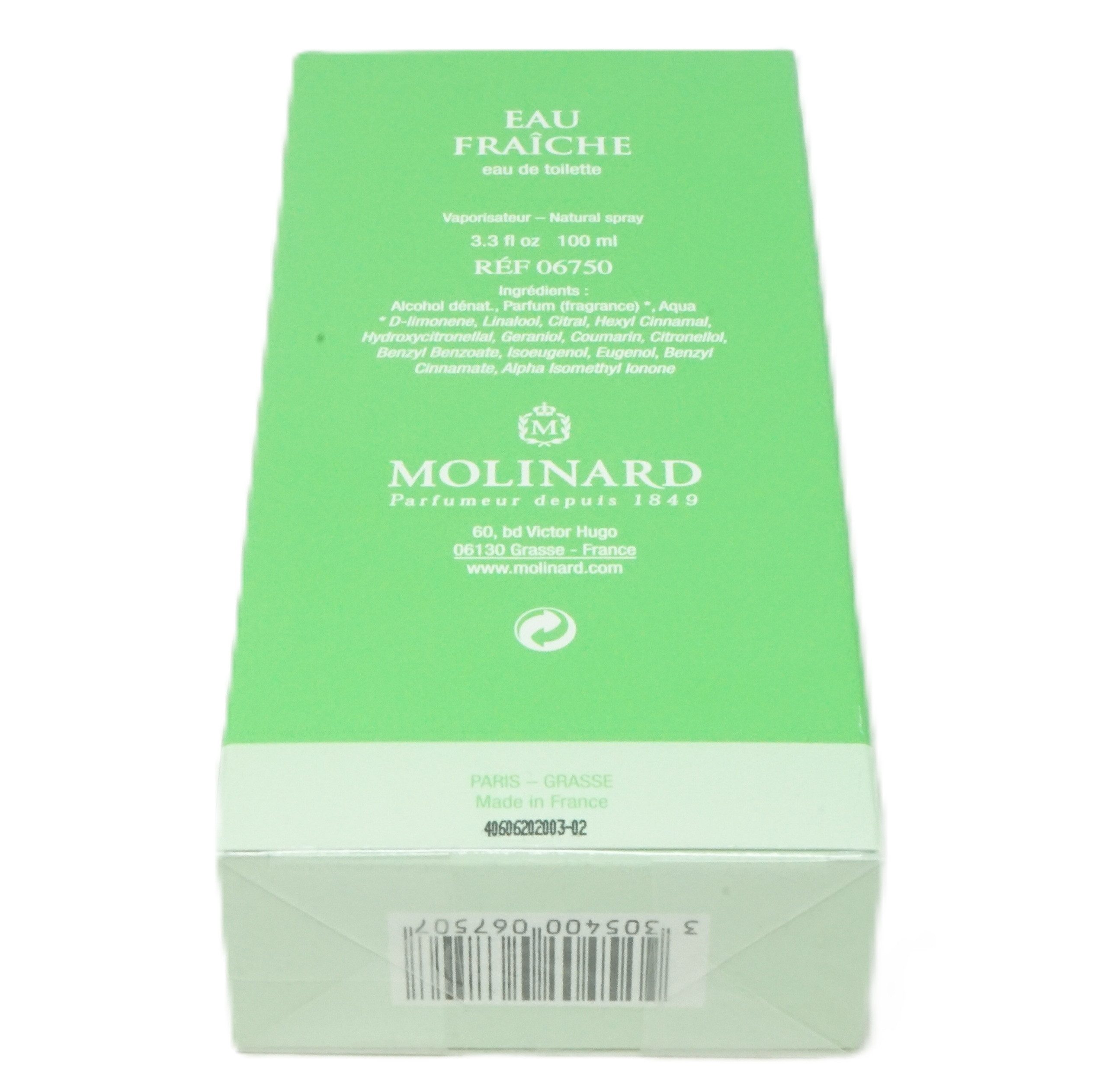 Molinard Eau de Toilette Molinard Eau Fraiche Eau De Toilette 100ml