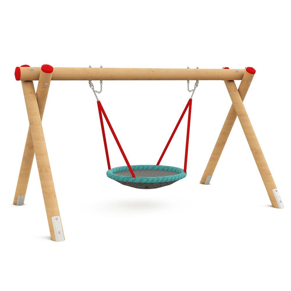 Huck Seiltechnik Nestschaukel Vogelnestschaukel, Für öffentliche Spielplätze und Einrichtungen