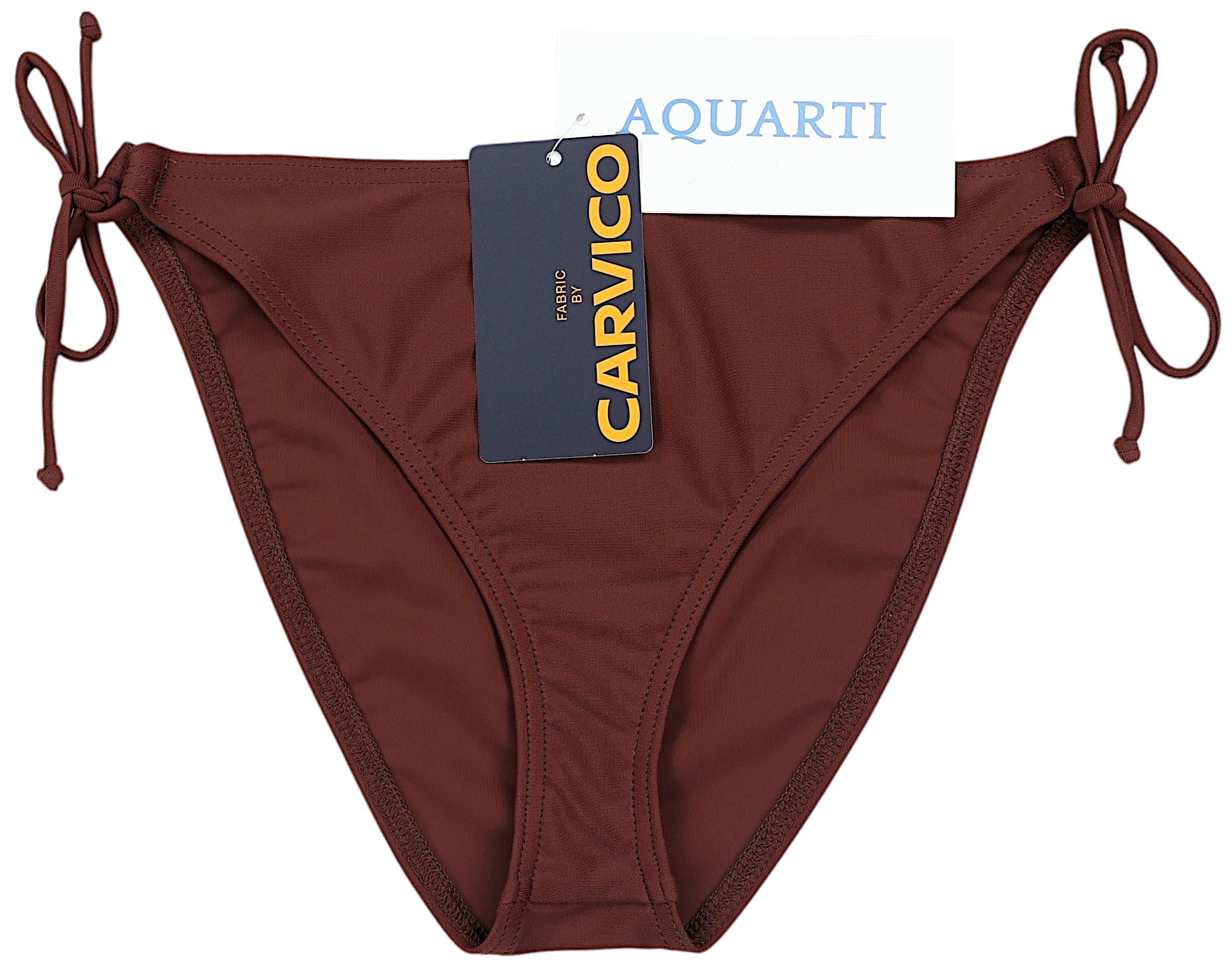 Aquarti Bikini-Hose Aquarti Damen Bikinihose Seitlich Gebunden Bikinislip Höschen – Bild 4 von 5