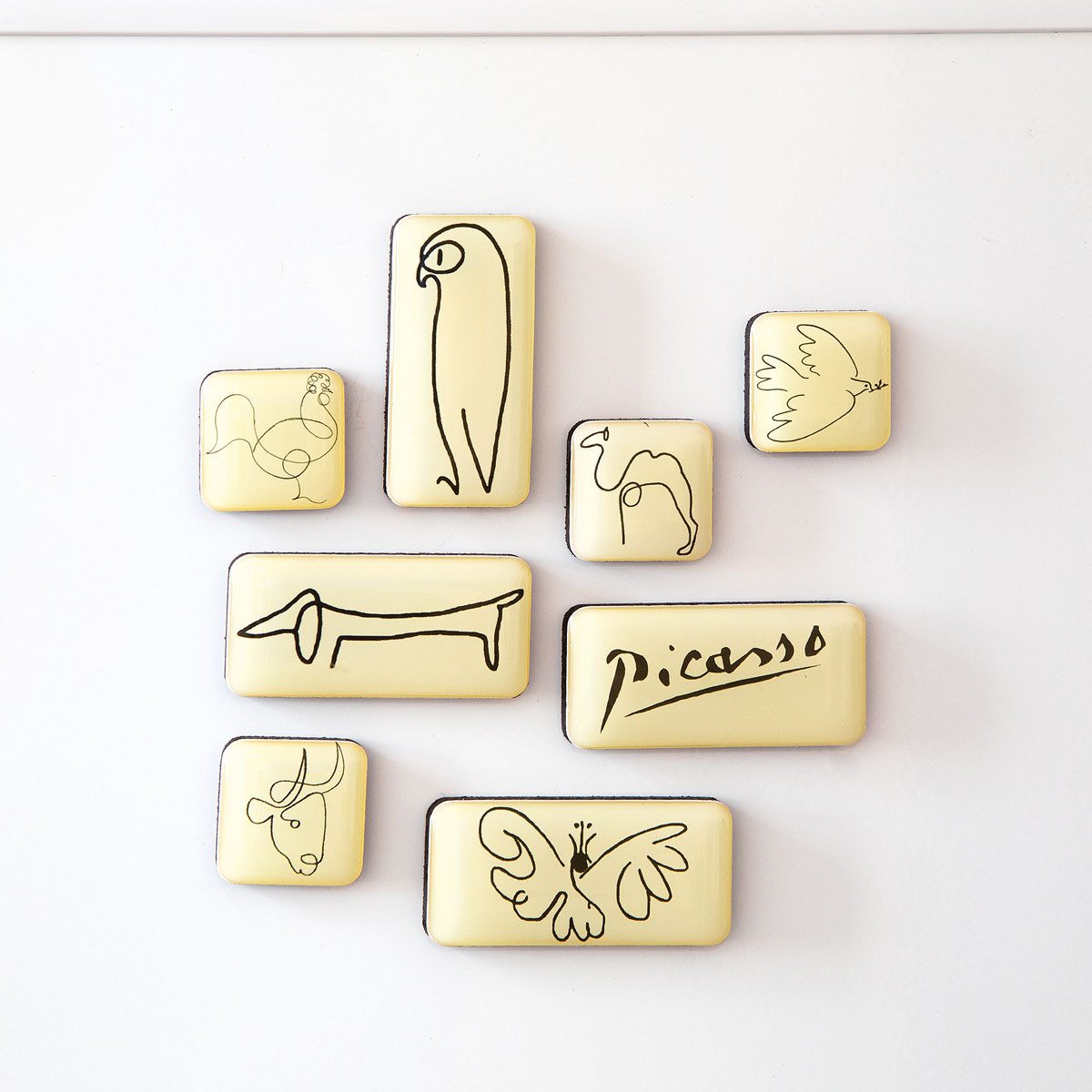 Dekomagnet Nelson Line PICMMS1 Picasso Mini-Magnet-Set, Acryl