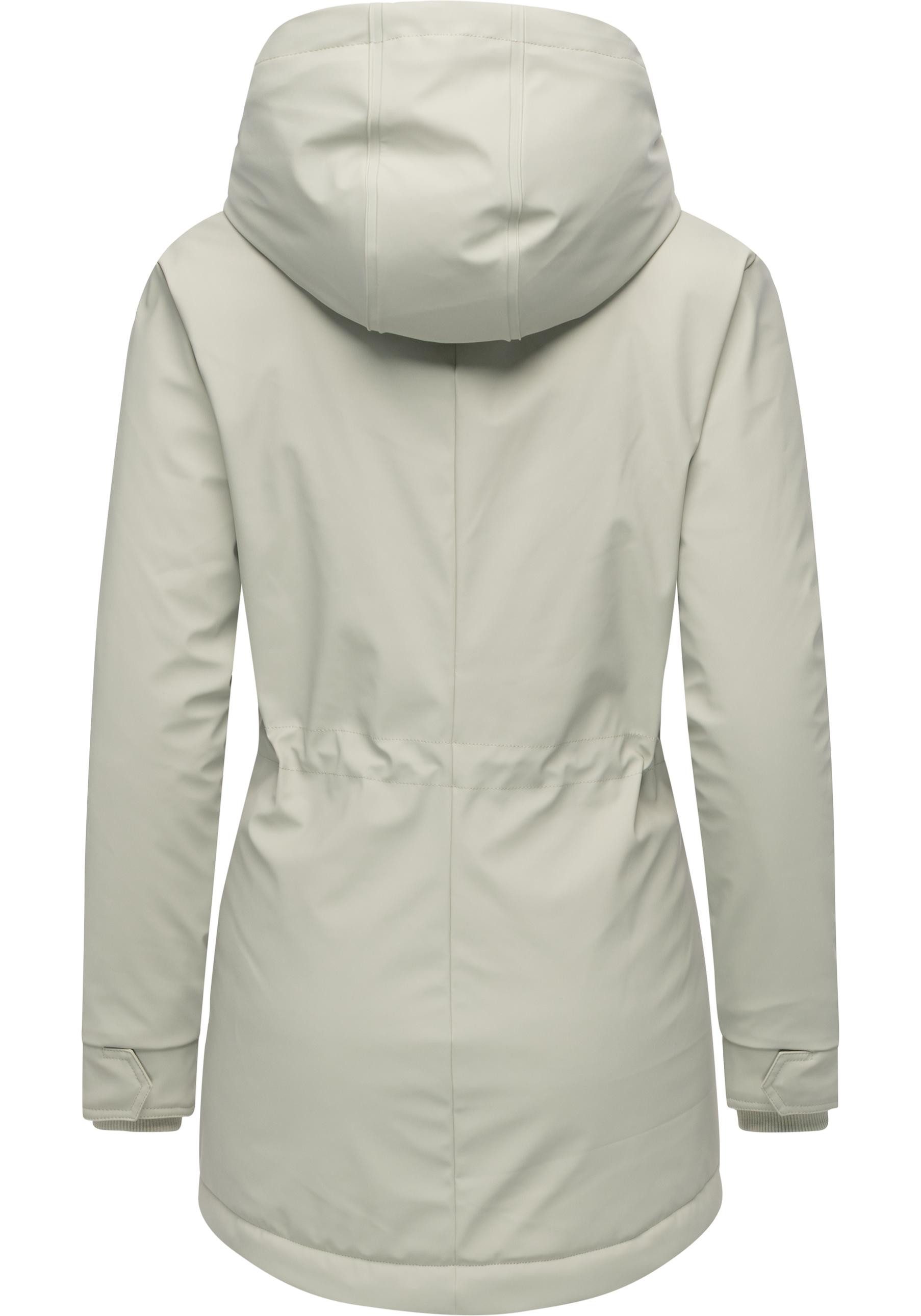Ragwear Funktionsjacke Monadis Rainy Warm Gefütterte Winterjacke mit Kapuze