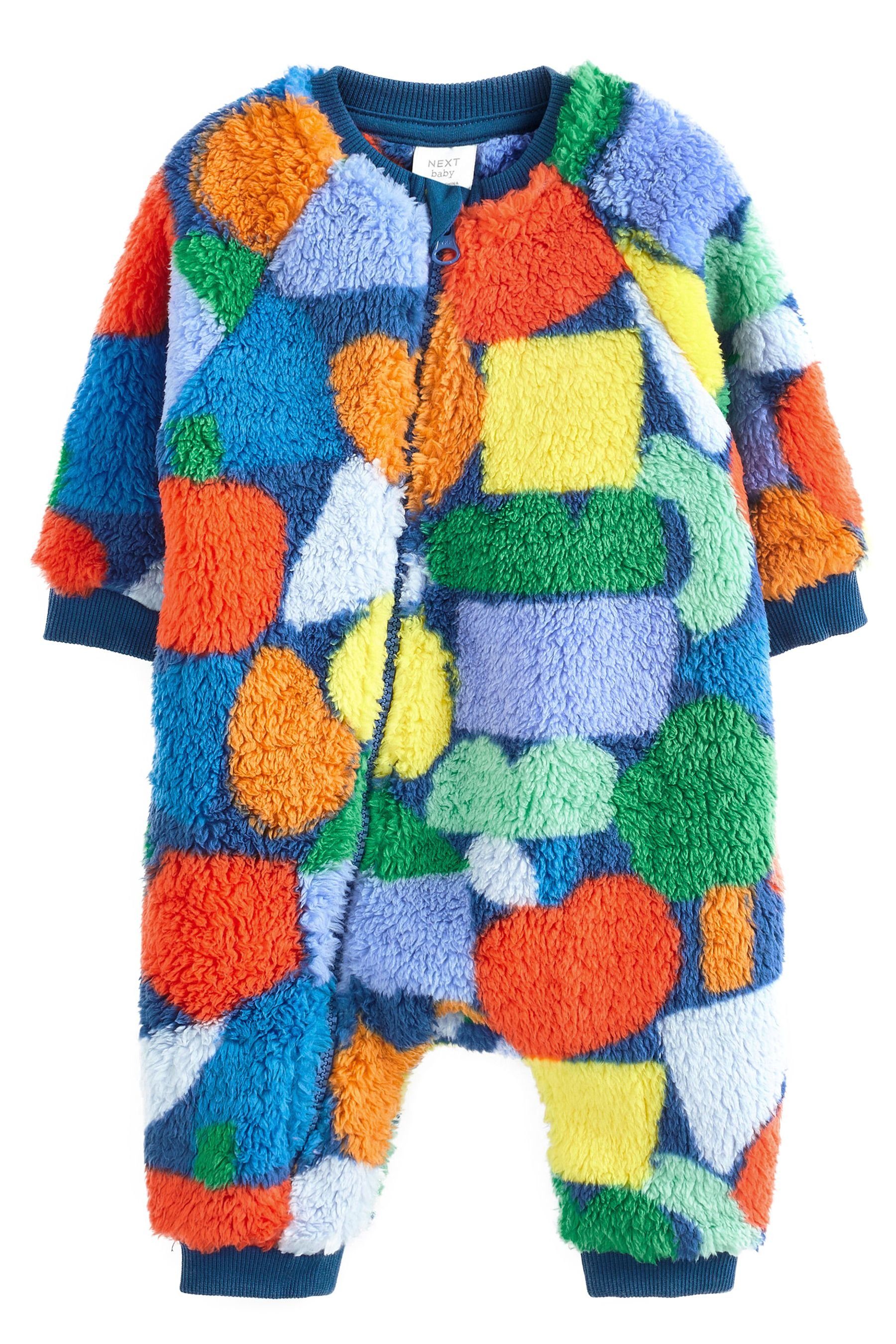 Baby Schlafanzug (1-tlg) Schlafoverall Fleece Next aus