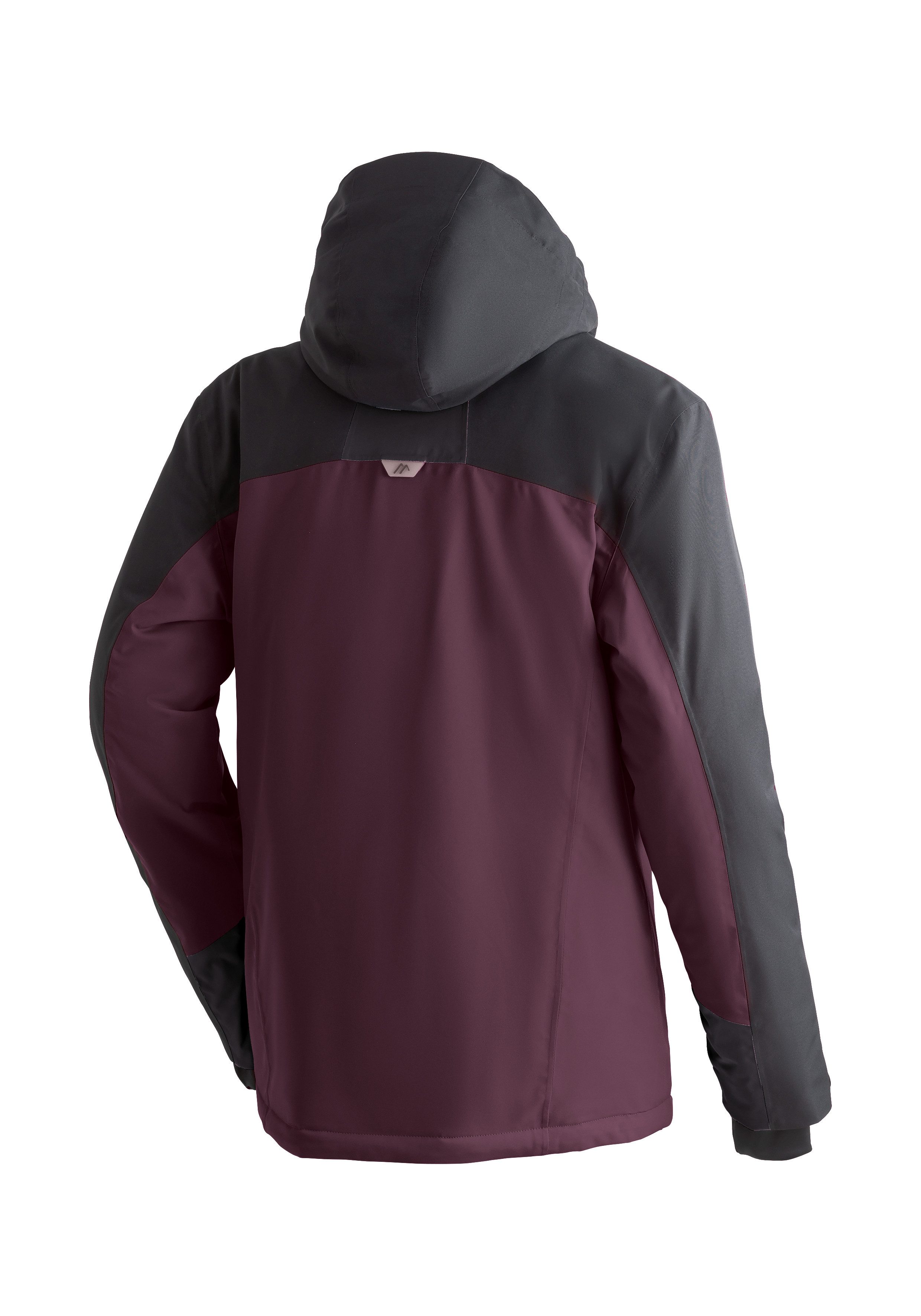 Maier Sports Skijacke Oravice Herren Winterjacke mit RV-Taschen und Kapuze, wasserdicht
