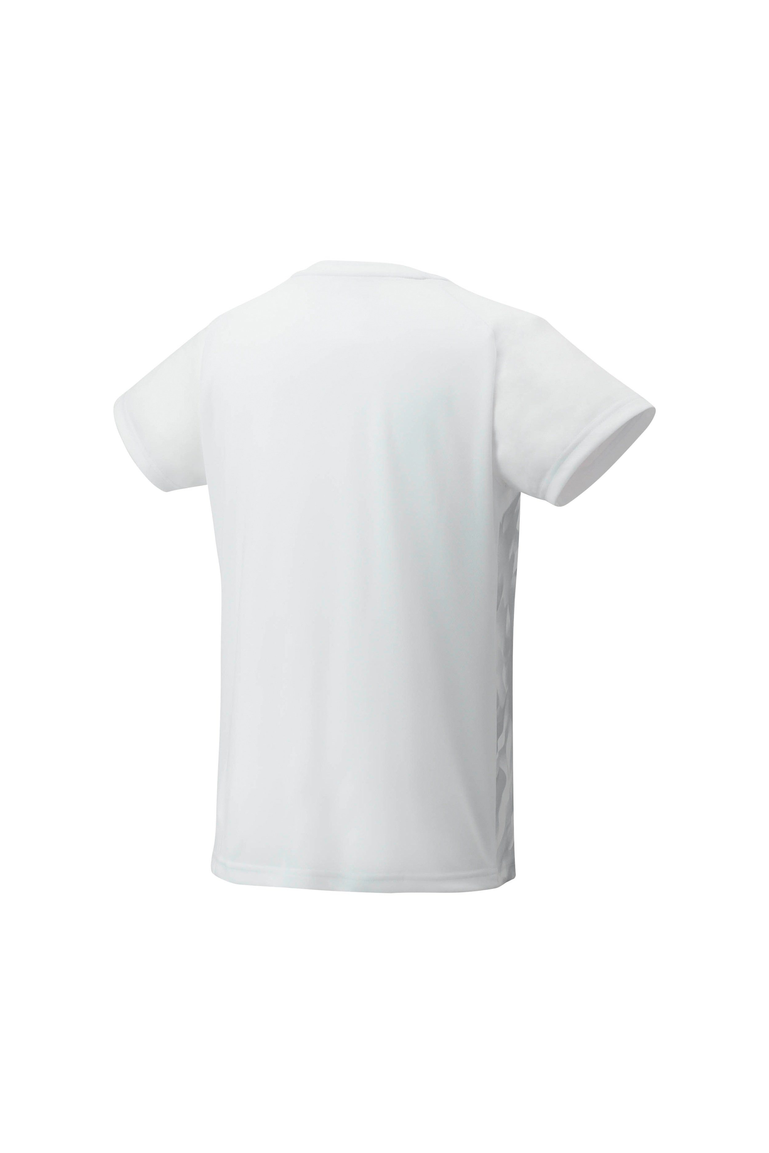 Yonex T-Shirt Crew Neck Club Team YW0033 (100% Polyester) 2025 weiss Damen