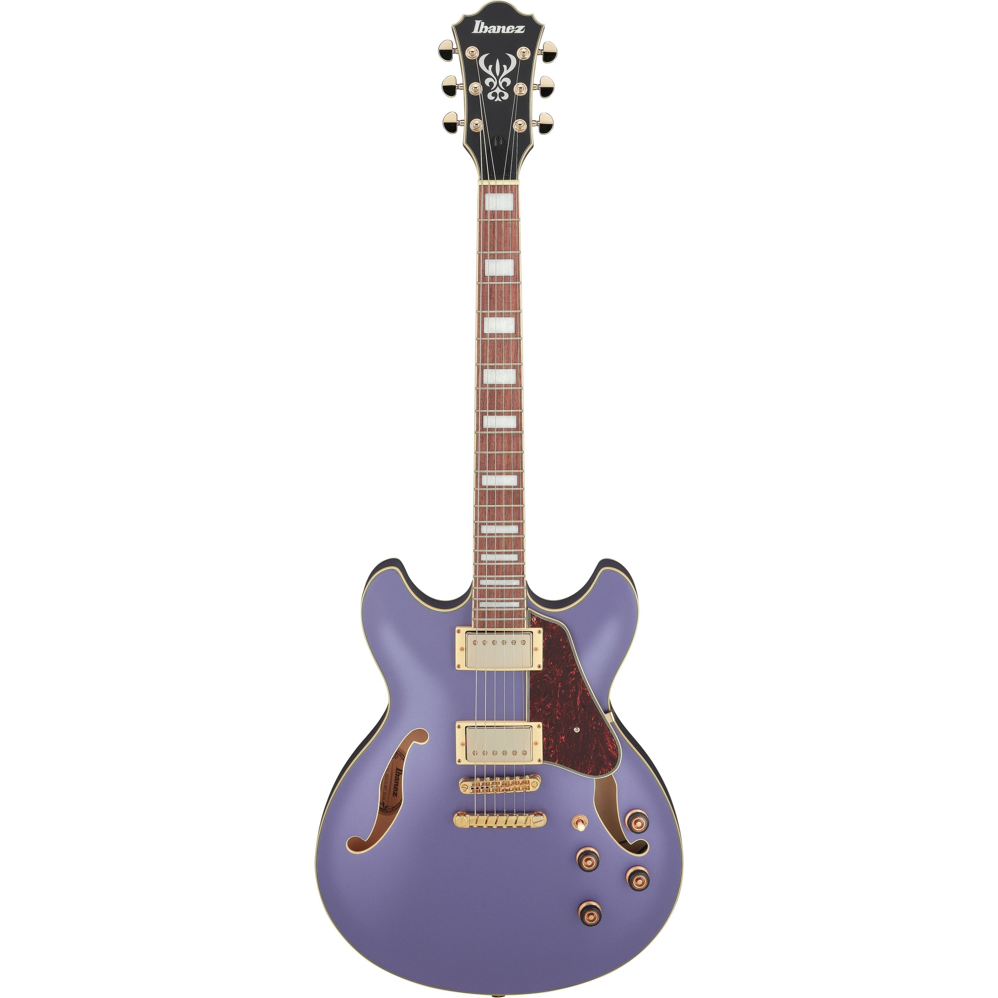 Ibanez Halbakustik-Gitarre, Artcore AS73G-MPF Metallic Purple Flat - Halbakustik Gitarre