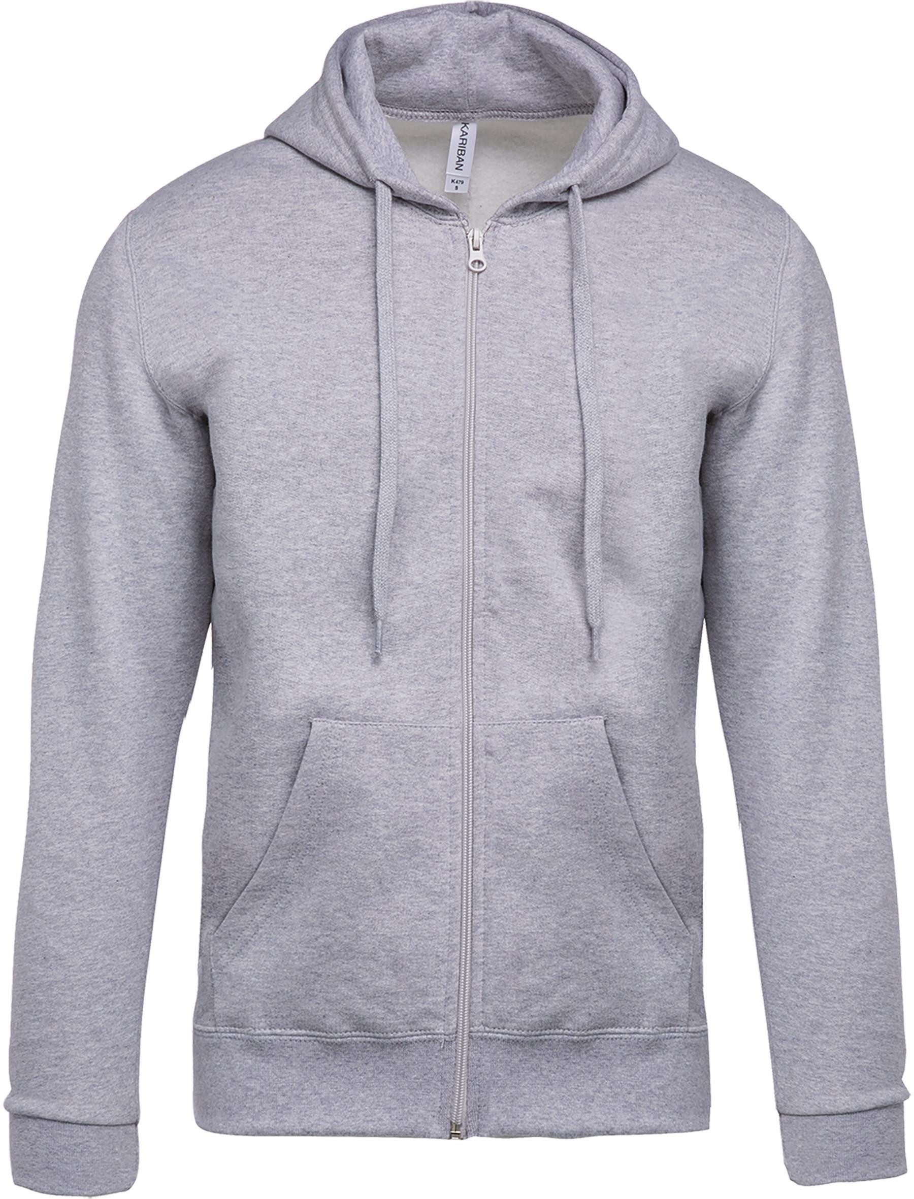 Kapuzensweatjacke Unisex Kapuzen-sweatshirt mit Reißverschluss