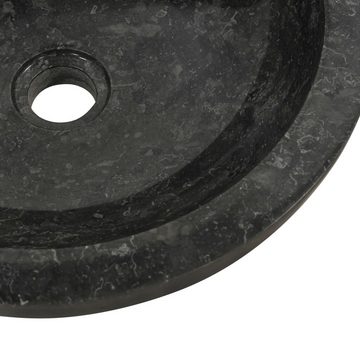 möbelando Waschbecken 296892 (D: 40 cm), aus Marmor in Schwarz