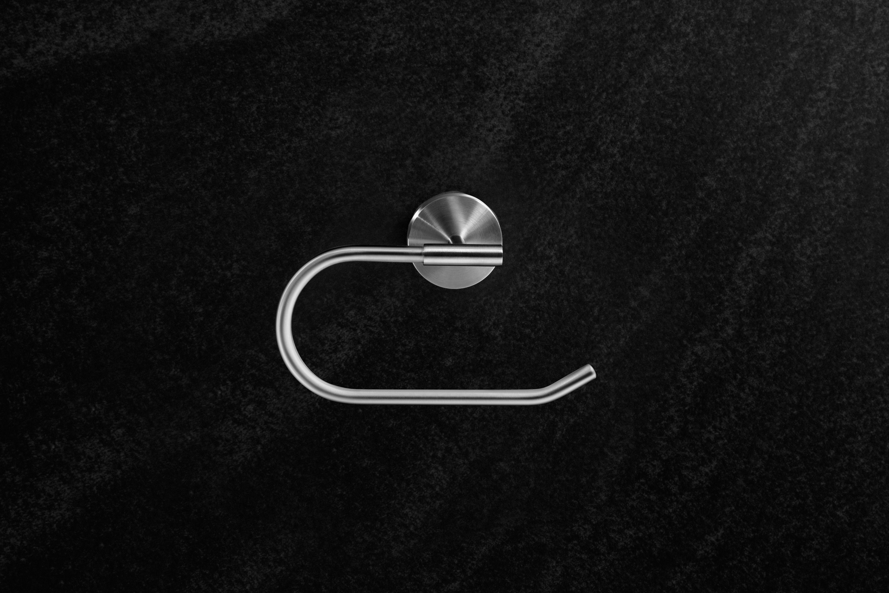 Ambrosya Toilettenpapierhalter Klopapierhalter aus Edelstahl - Toilettenpapierhalter Klorolle Halter, einfache Selbstmontage