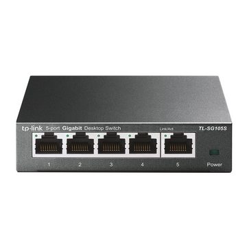 tp-link TL-SG105S 5-Port Gigabit Desktop Switch Reichweitenverstärker