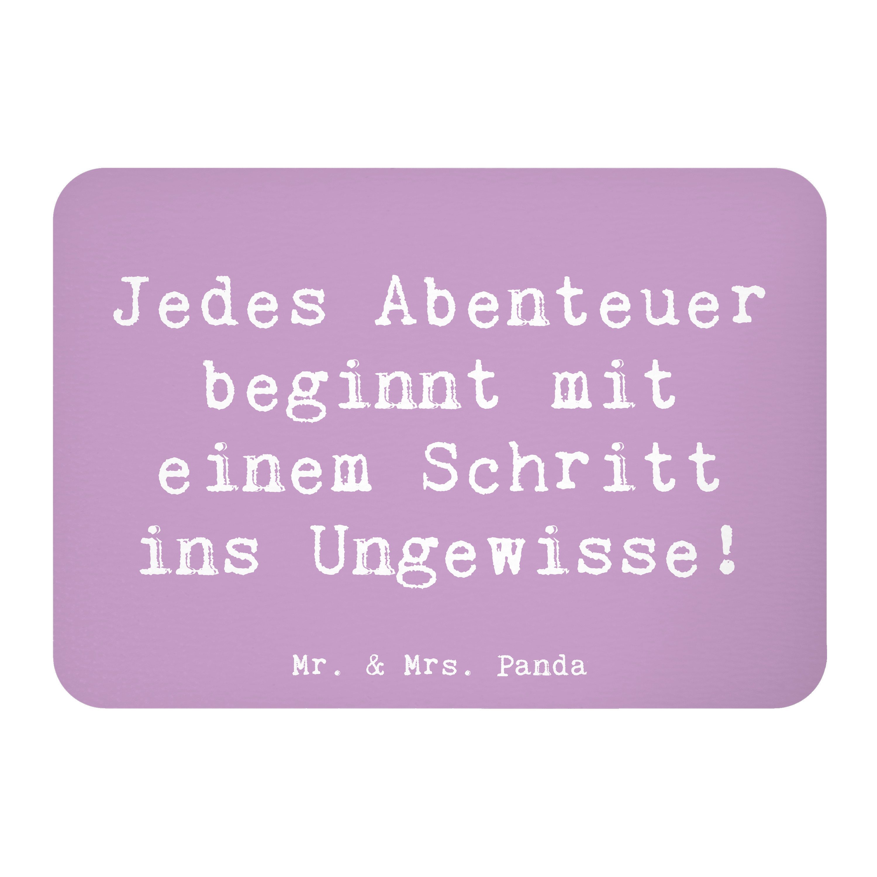 Magnet Spruch Ungewissheit akzeptieren - Lavendeltraum - Geschenk, Entscheid