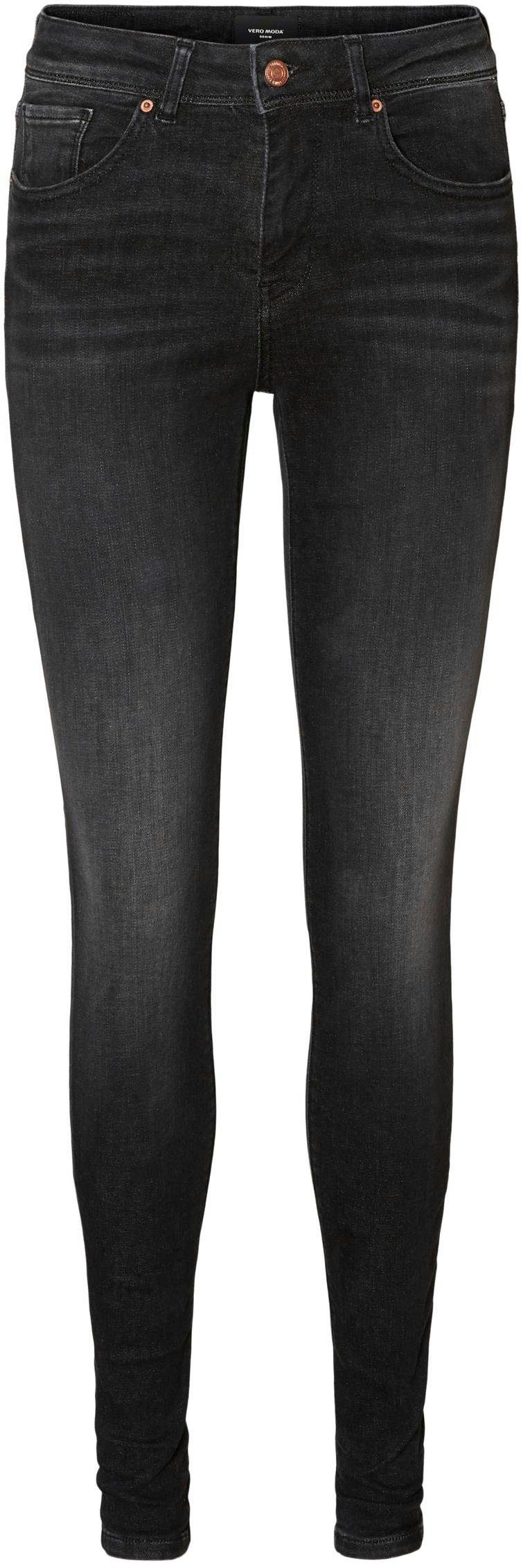 Vero Moda Skinny-fit-Jeans VMLUX MR SLIM JEANS. Reduzierter Preis € 38,99. Unverbindliche Preisempfehlung € 59,99