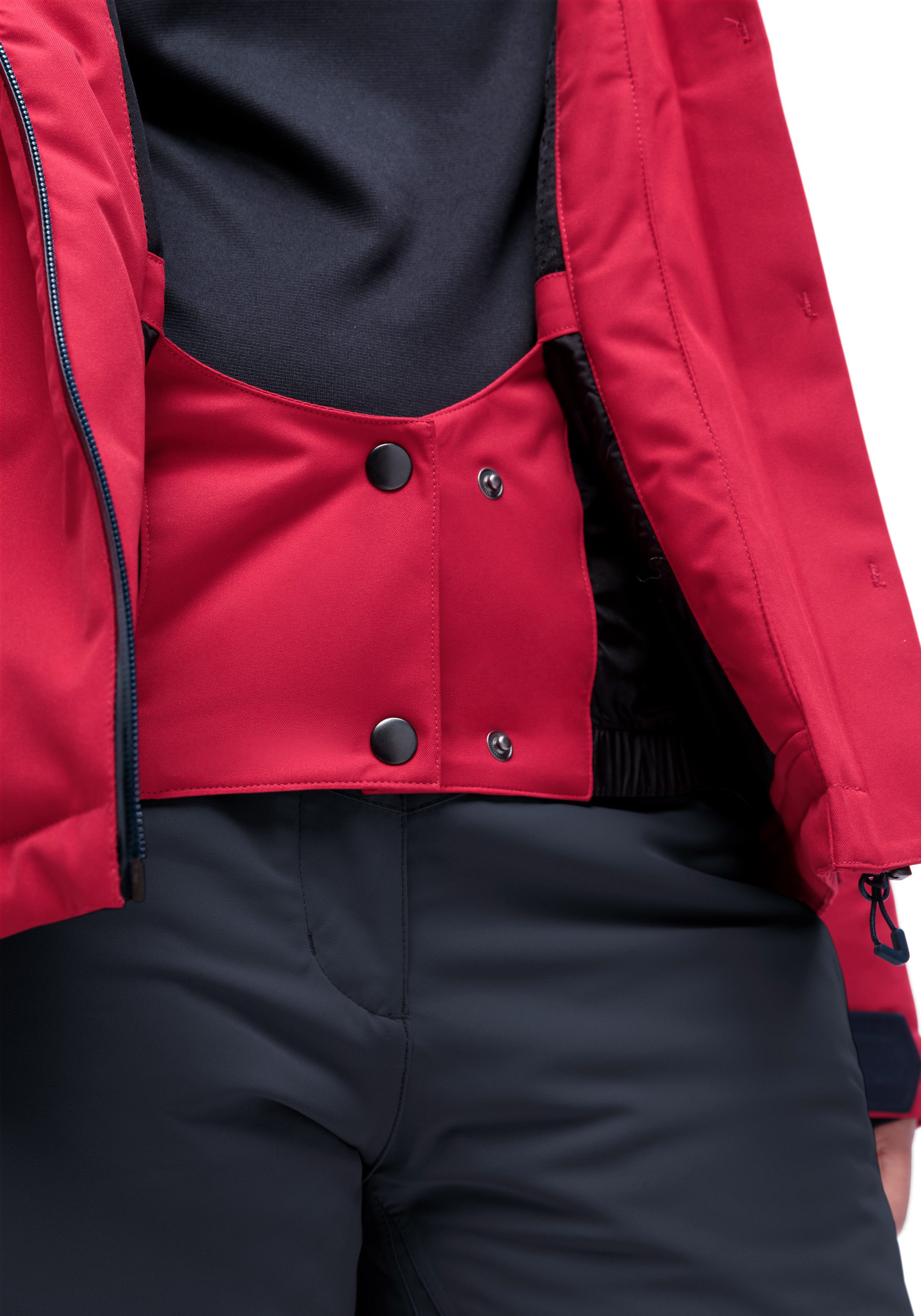 Maier Sports Skijacke Vratna Damen Winterjacke, wind/wasserdicht, 4 RV-Taschen und Kapuze