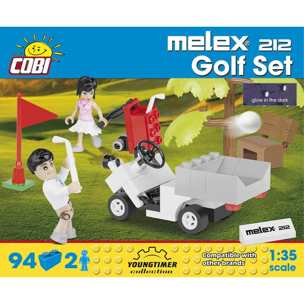 COBI Melex 212 Golf Set Auto Youngtimer 24554 Konstruktionsspielsteine
