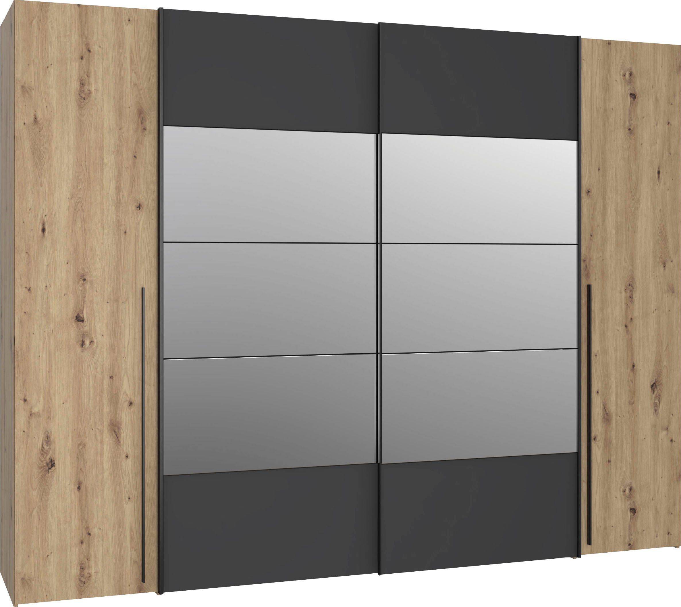 FORTE Kleiderschrank Rayong (B/H/T ca. 270,3x210x61,2 cm) – Bild 2 von 5