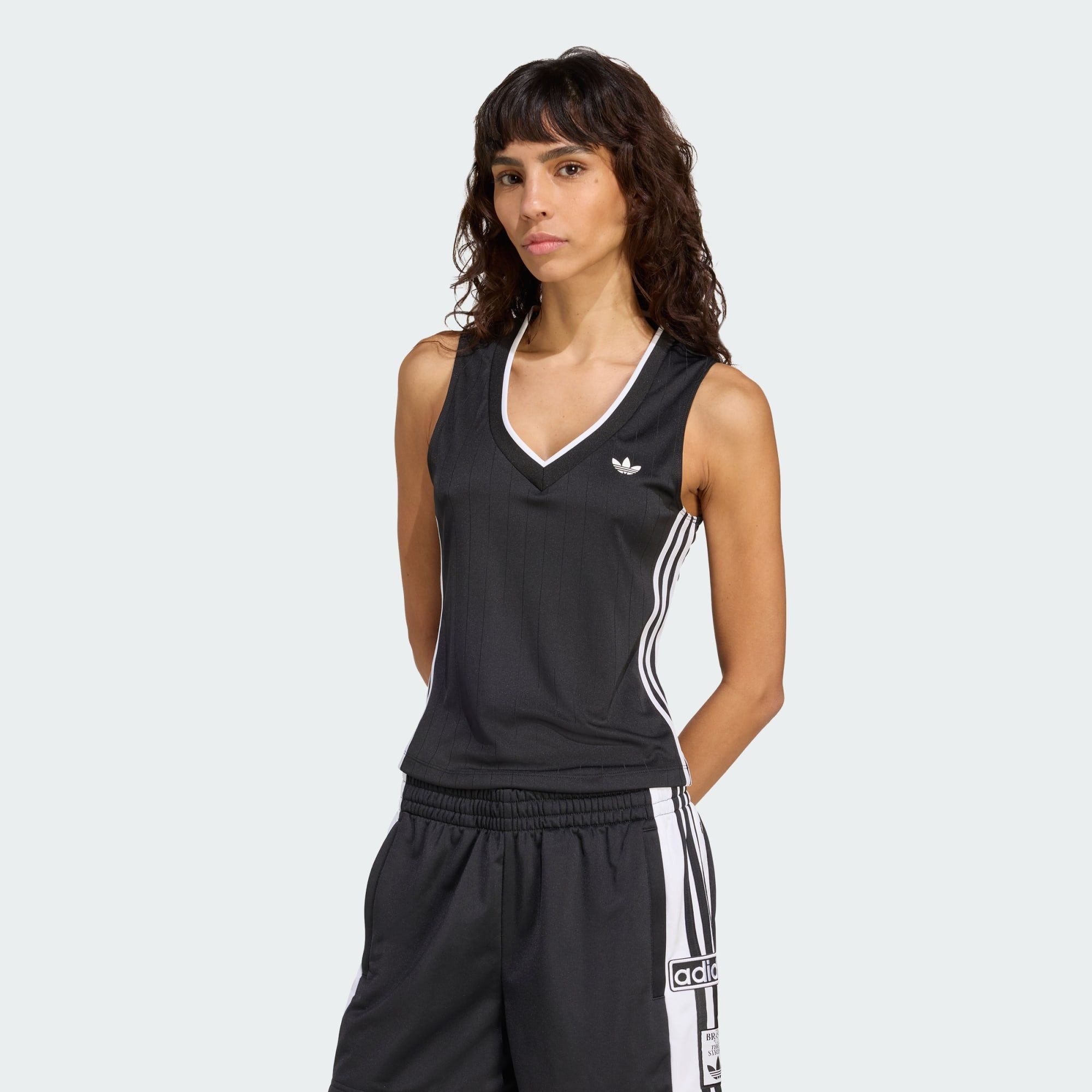 adidas Originals Longtop ADIDAS ORIGINALS V-AUSSCHNITT günstig online kaufen