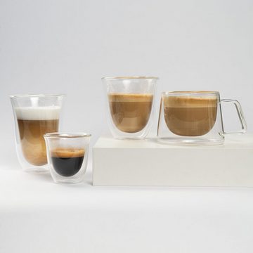Chiato Espressoglas Doppelwandiges Espresso-Glas CHiATO, 90 ml, glas