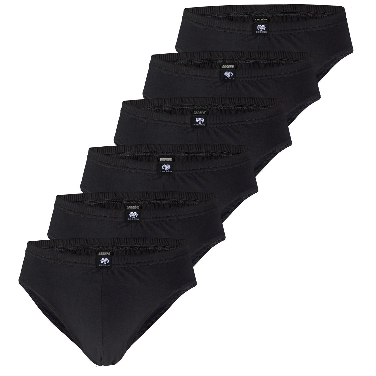 CECEBA Slip Daytona (Sparpack, 3er oder 6er Pack) ohne Eingriff, auch in Übergrößen bis 8XL
