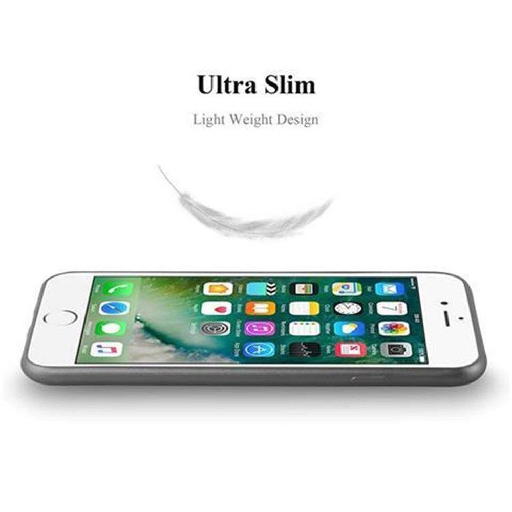 Cadorabo Handyhülle für iPhone 7 PLUS / 7S PLUS / 8 PLUS Hülle Apple iPhone 7 PLUS / 7S PLUS / 8 PLUS, Flexible TPU Silikon Handy Schutzhülle - Hülle - ultra slim