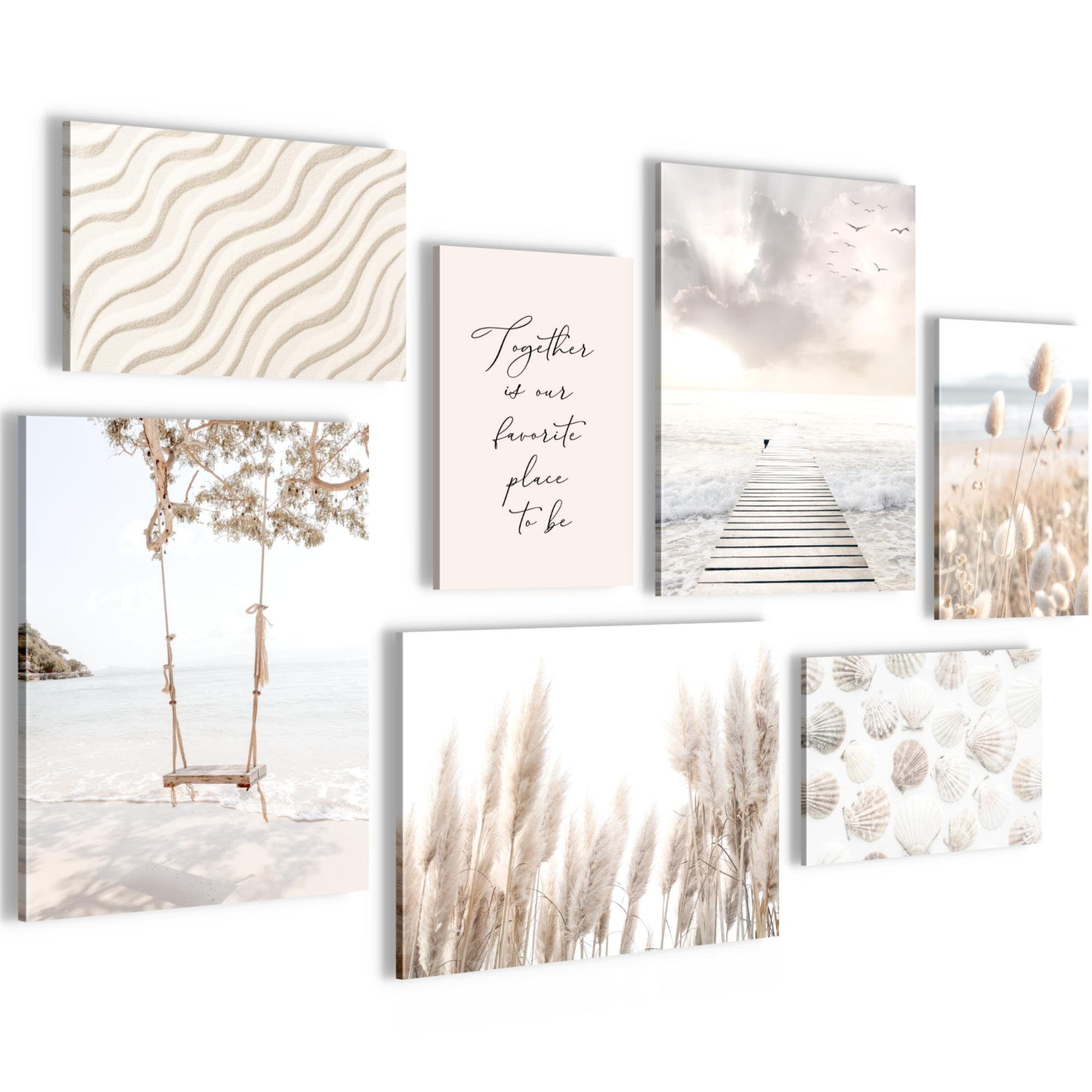 Novart Wandbild Boho Style Strand Meer günstig online kaufen