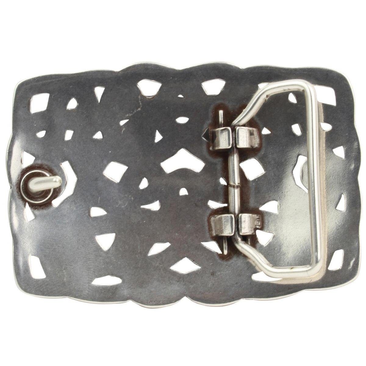 BELTINGER Gürtelschnalle Knoten Design 4,0 cm - Buckle Wechselschließe Gürtelschließe 40mm - Gü (1-St)