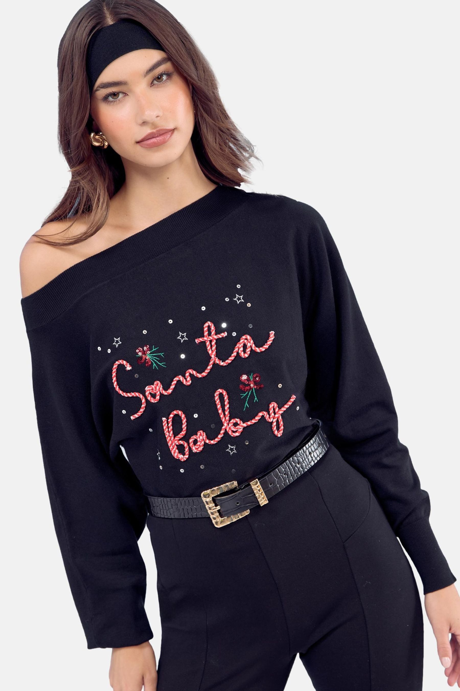 Strickpullover Lipsy Weihnachten Strickpullover, Regular