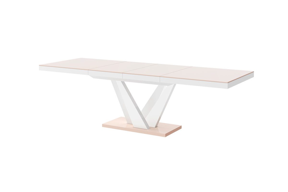 Esstisch Design HEV-111 Tisch ausziehbar 160 bis 256 cm
