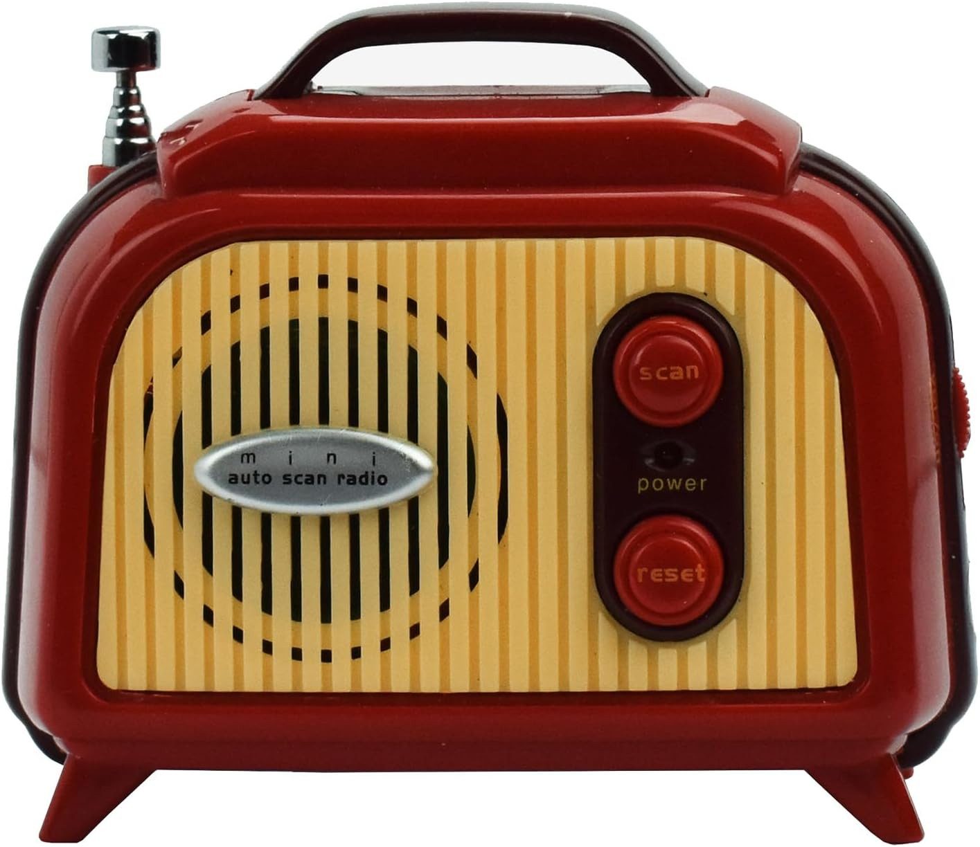 Legami Spiel LEGAMI Mini Radio – Tragbares FM-Radio im Retro-Design