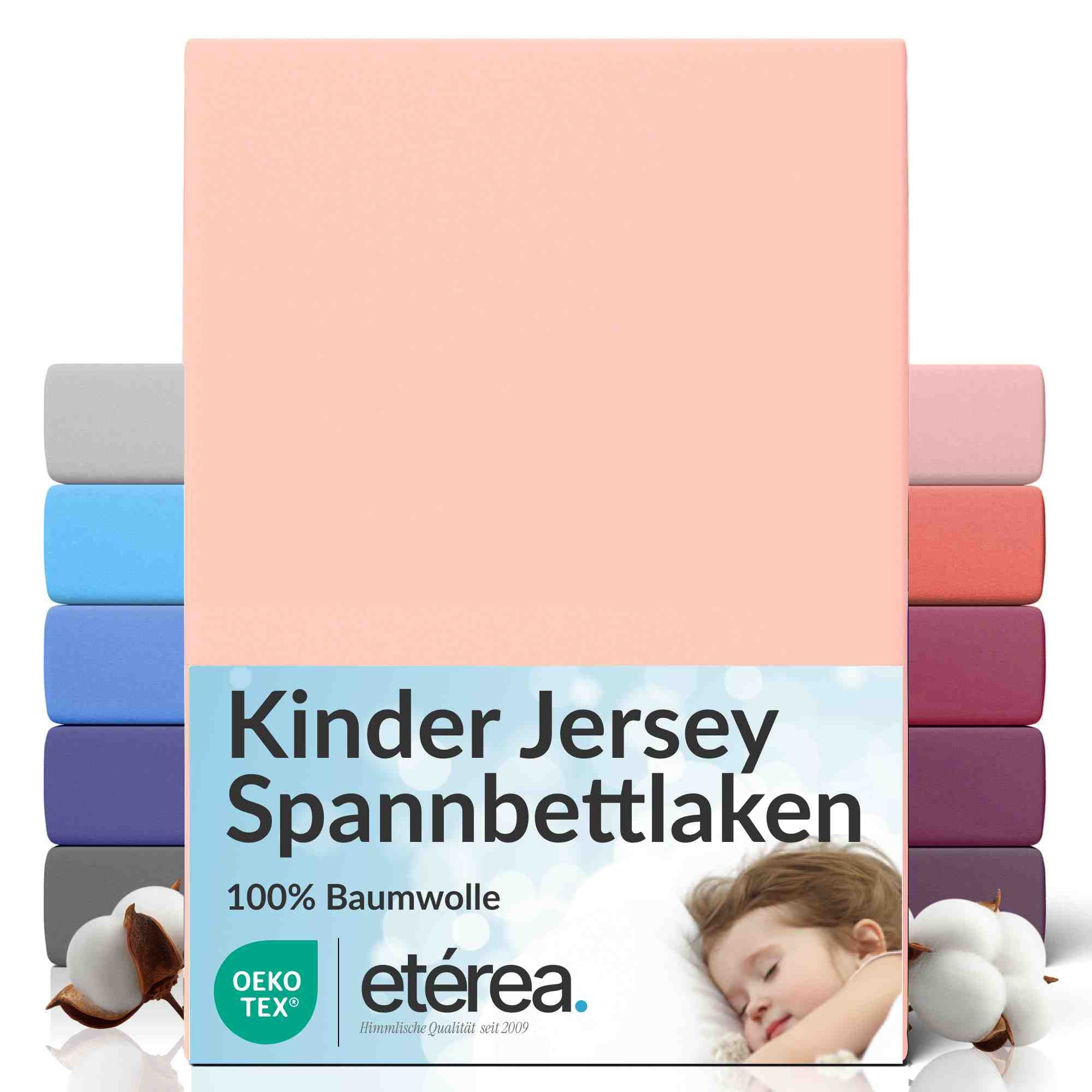 etérea Himmlische Qualität Spannbettlaken etérea Comfort Jersey Spannbettlaken, Jersey, Gummizug: rundum, (1 Stück)