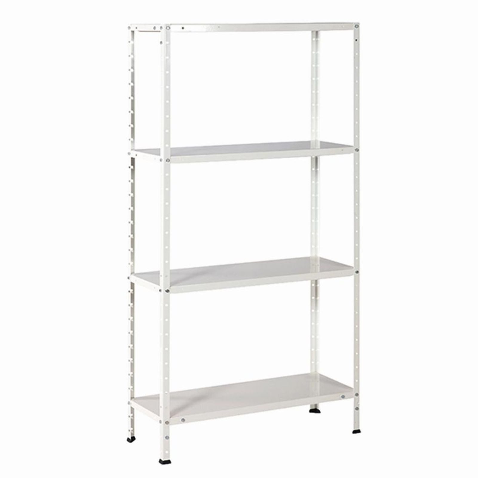 IRONSIDE Regal Promo Schraubregal weiß 150x75x30cm Regal Kellerregal Lagerregal Werks