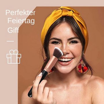 yozhiqu Kosmetikpinsel-Set Komplettes 16-teiliges Makeup-Pinselset, Makeup Setting Tool, Tragbares Etui, hochwertige Borsten, perfektes Geschenk für Frauen!