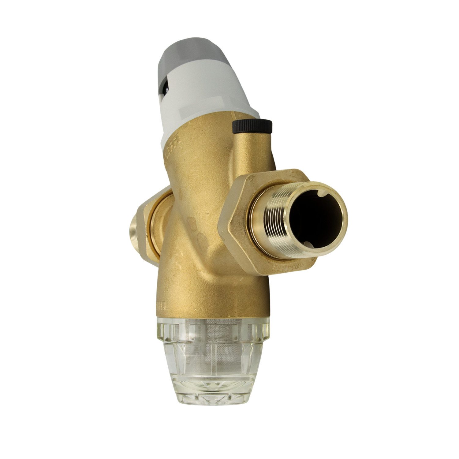 Caleffi Wasser-Druckminderer Wasserdruckminderer 1 Zoll Druckminderer mit Wasserfilter