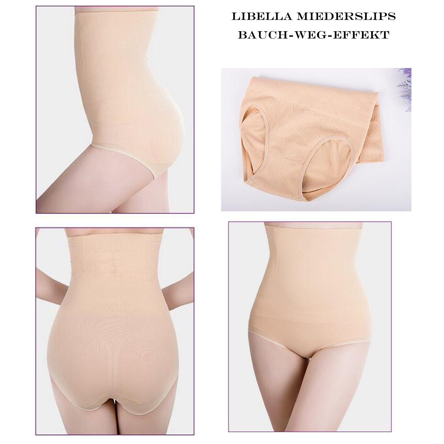 Libella Taillenshaper 3608 (2er-Pack, 2-St) Damen figurenformend Miederslip mit Bauch-Weg-Effekt