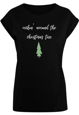 F4NT4STIC T-Shirt Rockin around the christmas tree Print