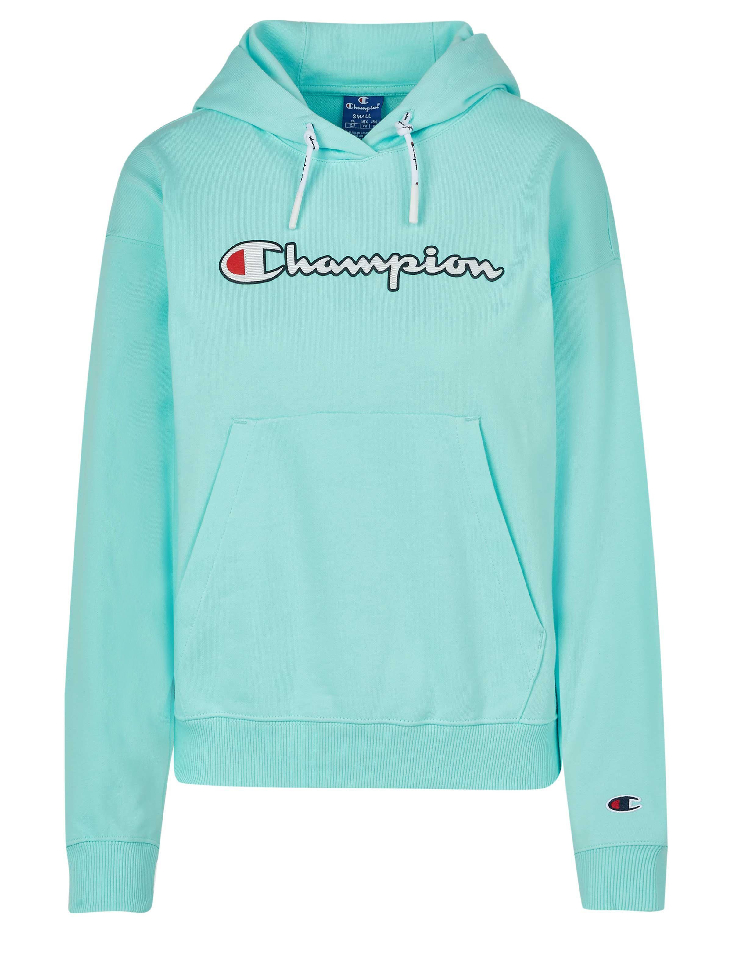 Champion Hoodie Champion Pullover türkis