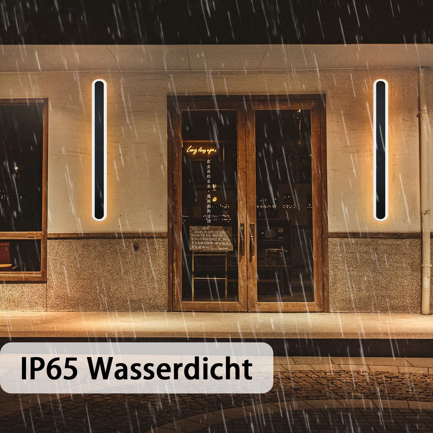 Nettlife LED Wandleuchte Aussen IP65 Wasserdicht günstig online kaufen