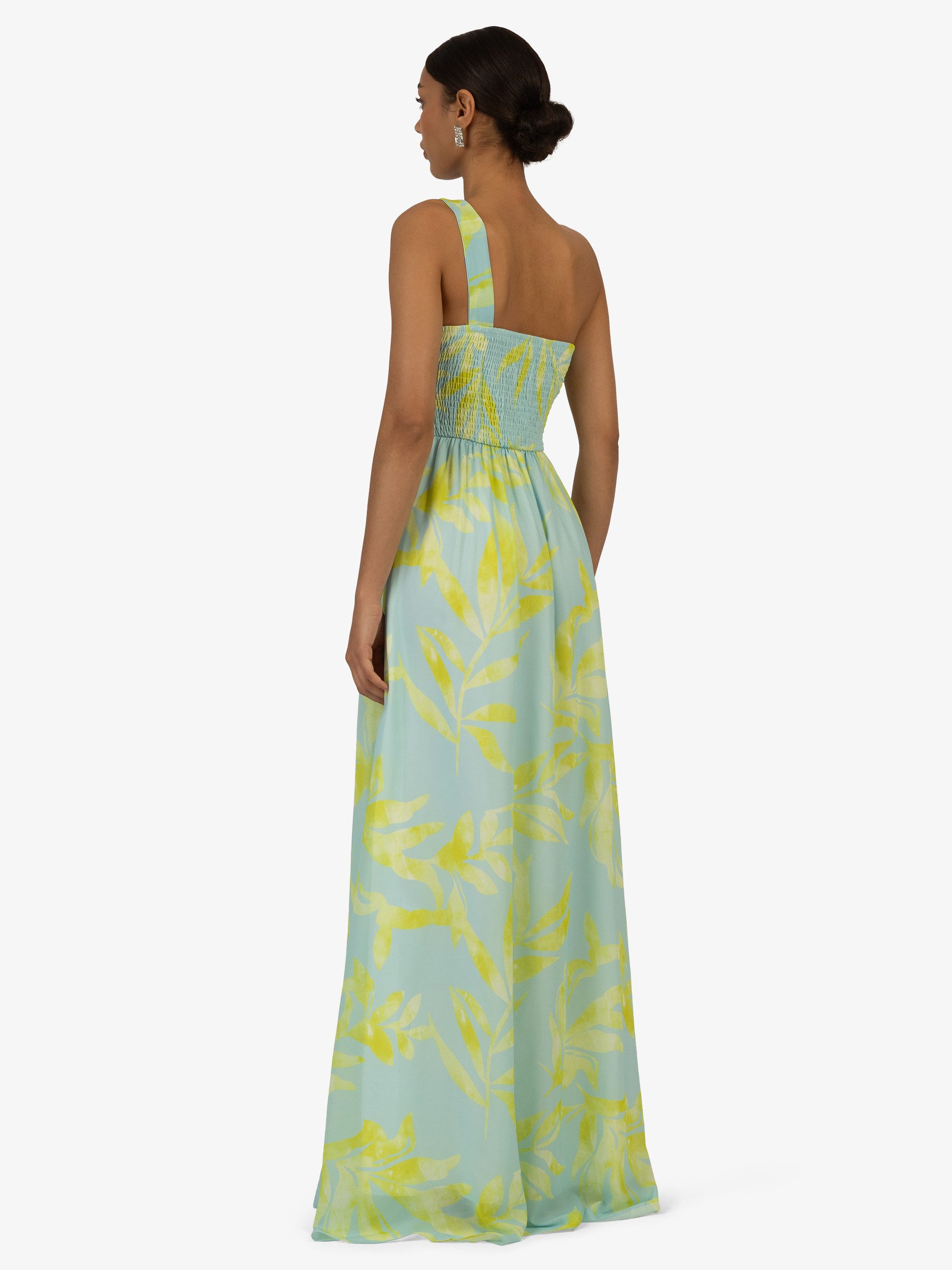 Kraimod Abendkleid allover mit großen Blüten