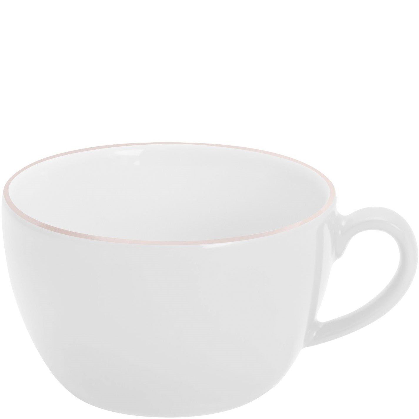 Kahla Cappuccinotasse Pronto Line 0,25 l, Porzellan, Made in Germany Line pastel rose