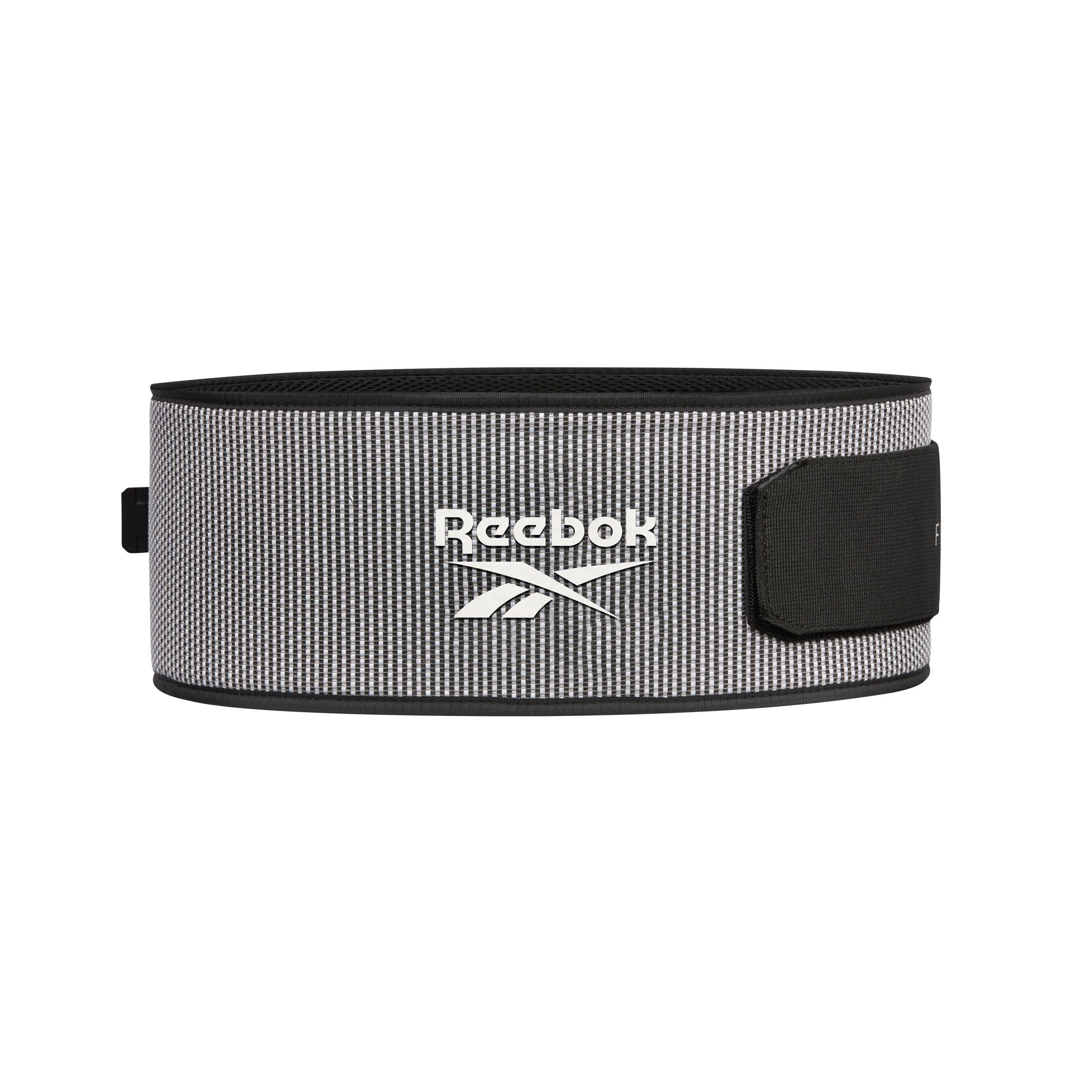 Reebok Rücken Stützgürtel Reebok Flexweave Powerlifting-Gürtel Weiß