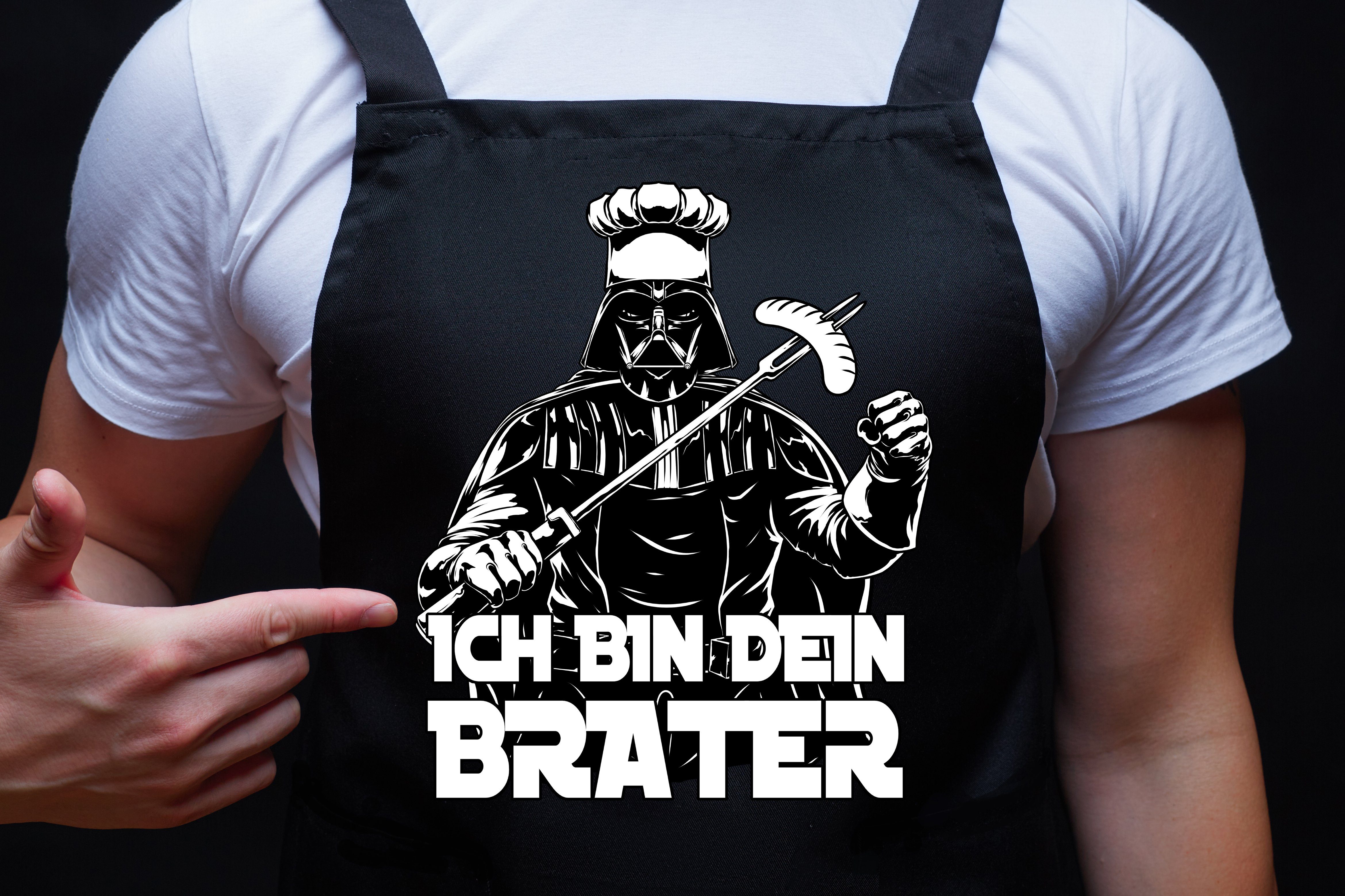 Youth Designz Grillschürze Herren ICH BIN DEIN BRATER Schürze Männer Grills günstig online kaufen