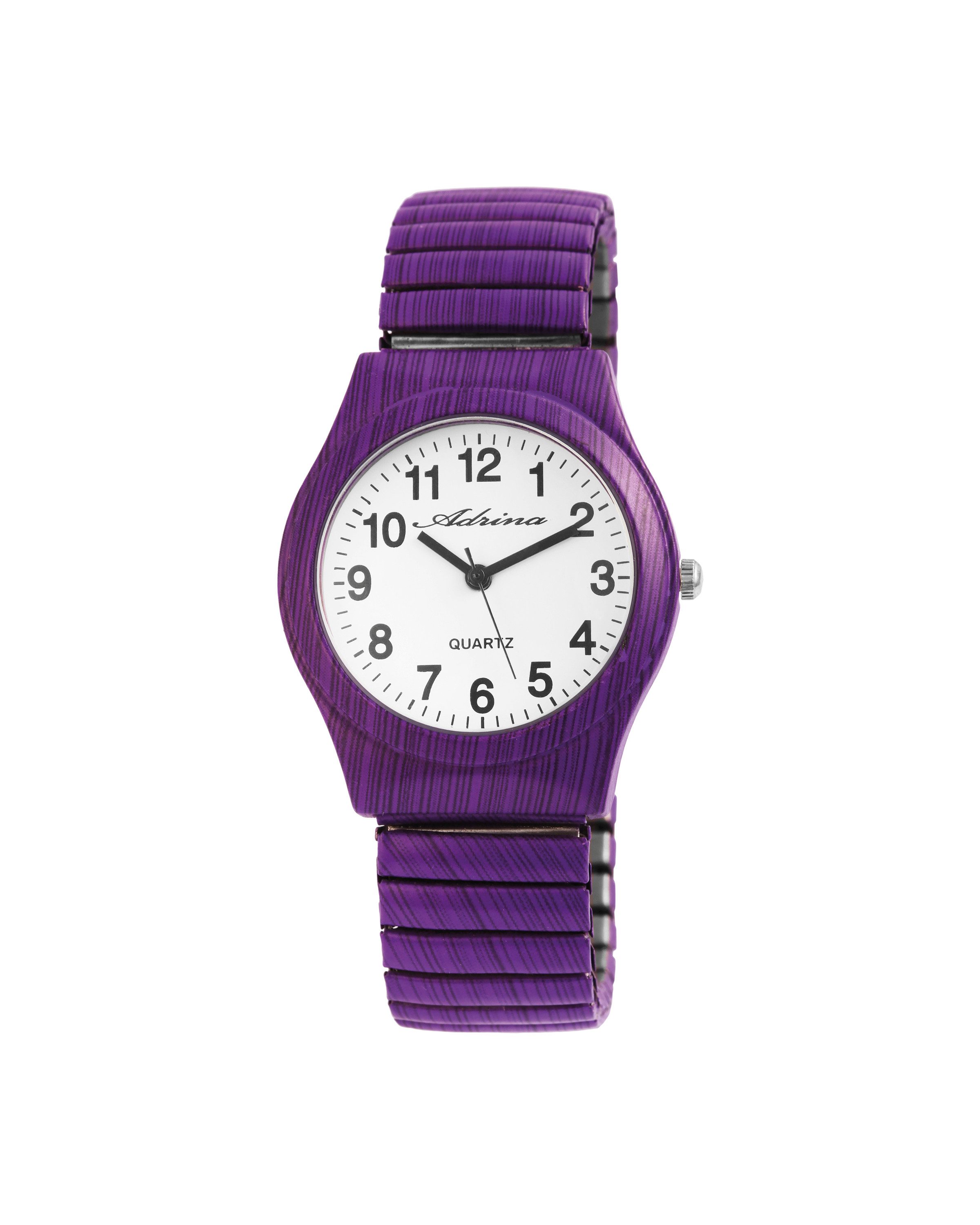 Quarzuhr Adrina Damenarmbanduhr mit Edelstahlzugband, Ø 34 mm (Colores)