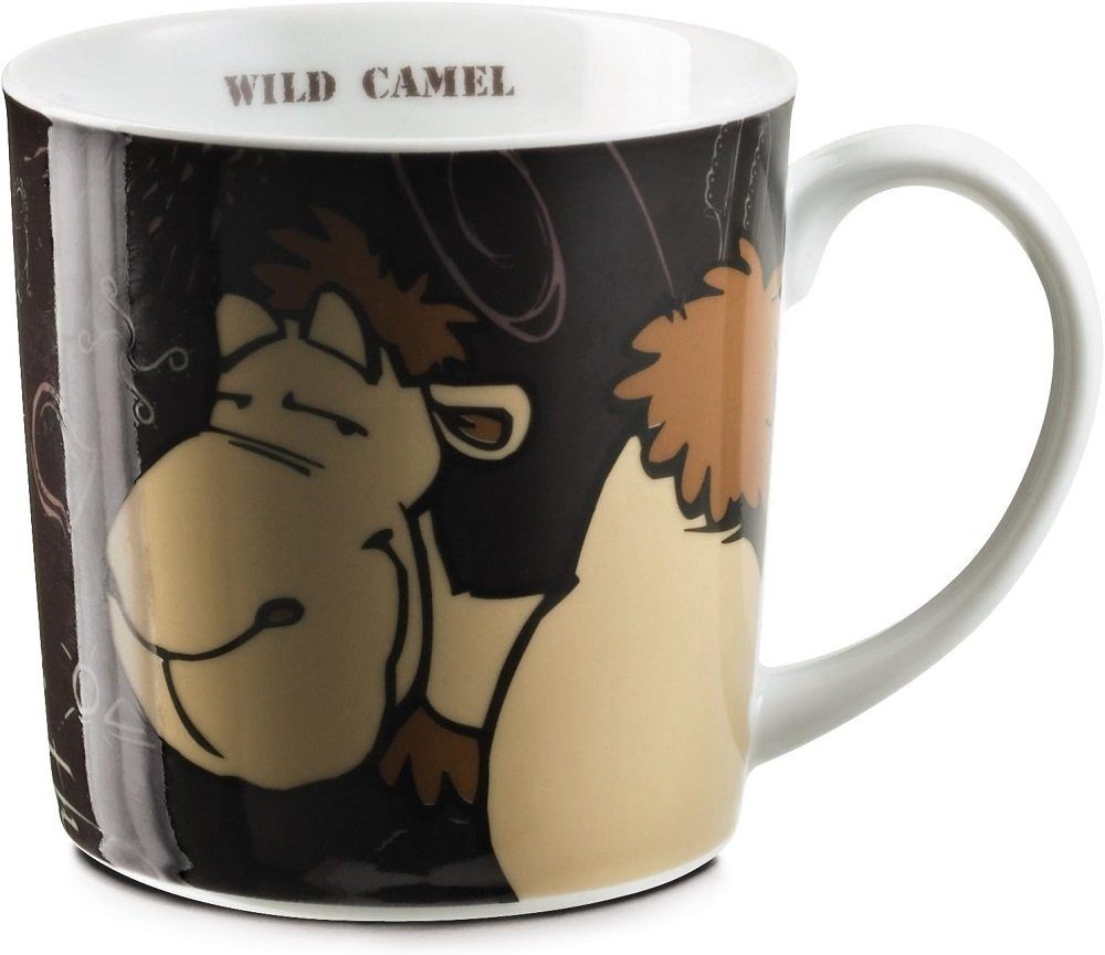 Nici Becher Porzellan Tasse Zoo / Wildtiere / Mug Souvenir / Kollektion, 1-tlg., Porzellan Tasse ca . 310 m NICI - Mo Melinda Tasse Kamel und Ameise, Ideal als Geschenk