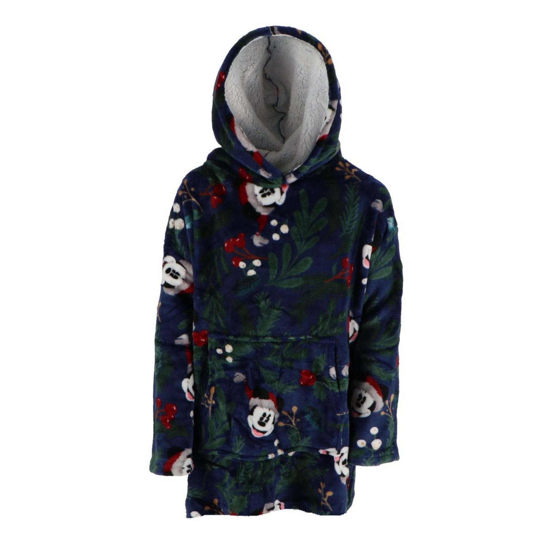 Disney Mickey Mouse Hoodie Mickey Mouse Hoodie Decke Warme Kapuzendecke in One Size für Kinder