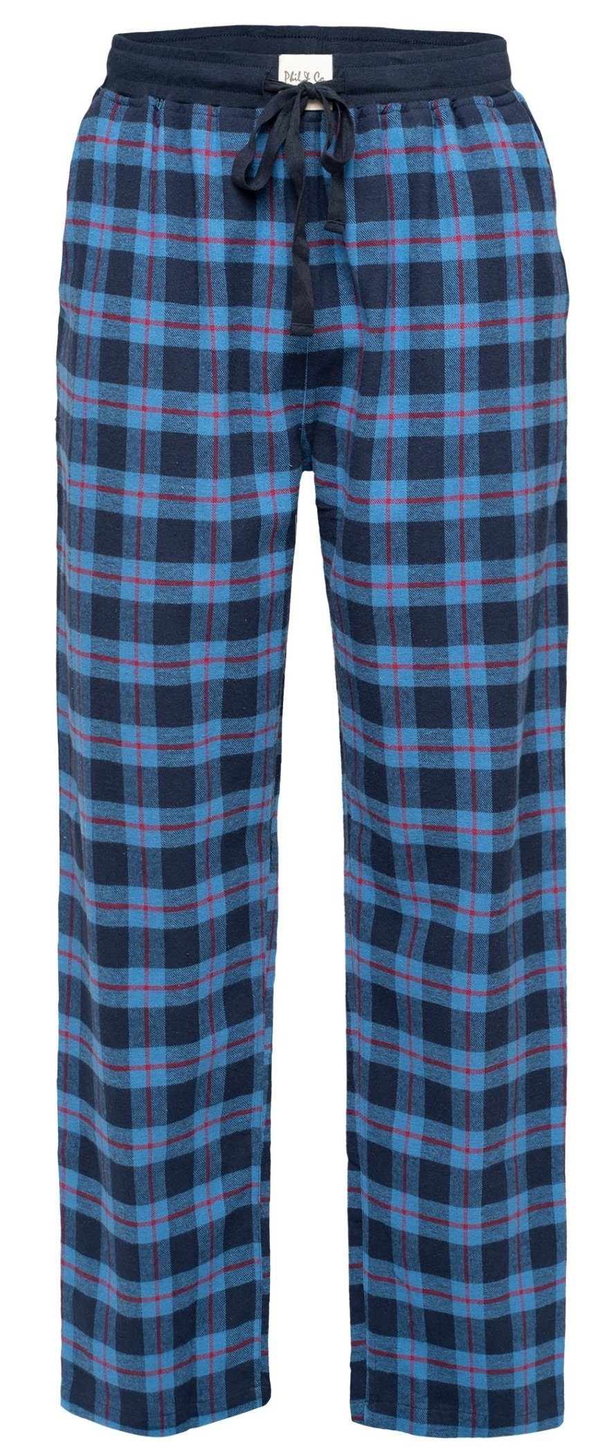 Phil & Co. Schlafanzug 6er Pack MG-1 Webboxer Boxershorts Boxer Shorts Herren S - XXL kariert