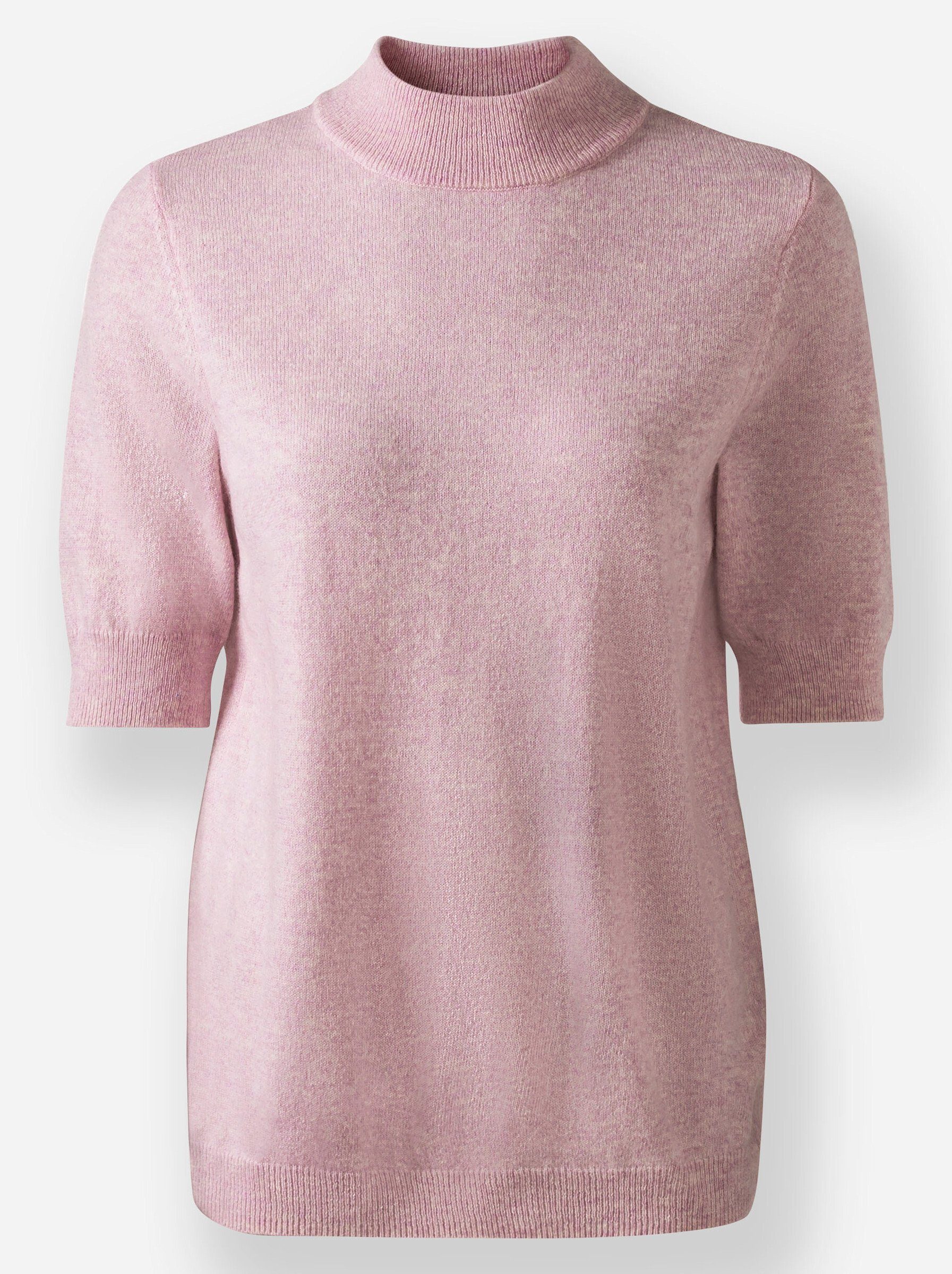 Strickpullover Kaschmir-Pullover Kurzarm Jersey