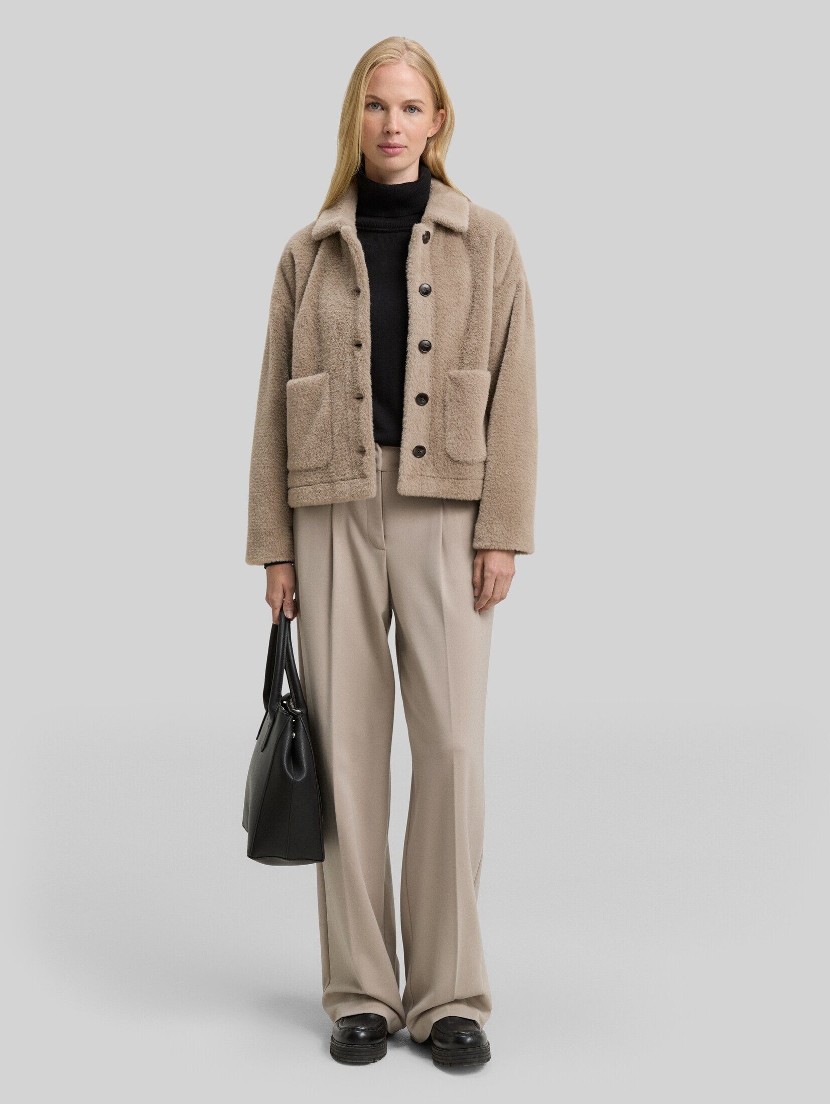 TOM TAILOR Sommerjacke Jacken Teddy Jacke mit Taschen – Bild 5 von 5
