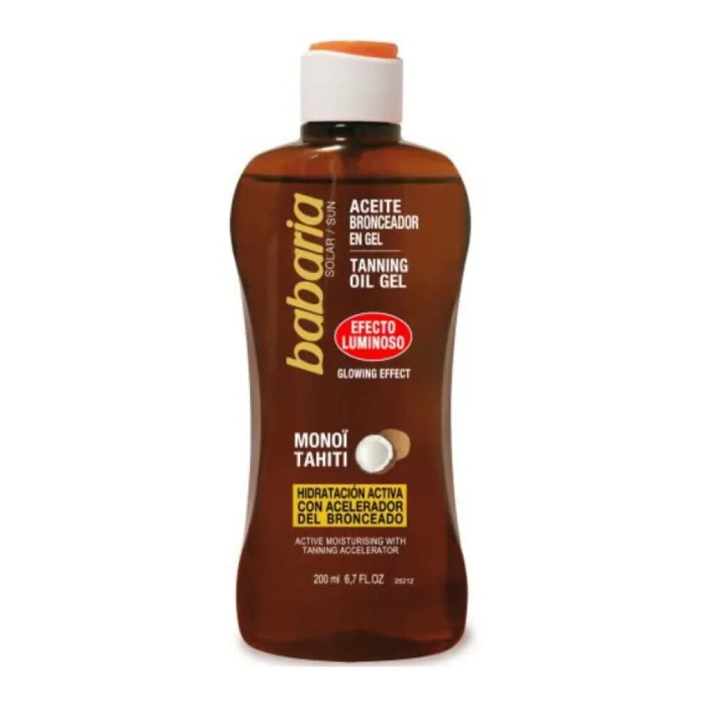 babaria Körperöl Tanning Oil Gel Glowing Effect 200ml