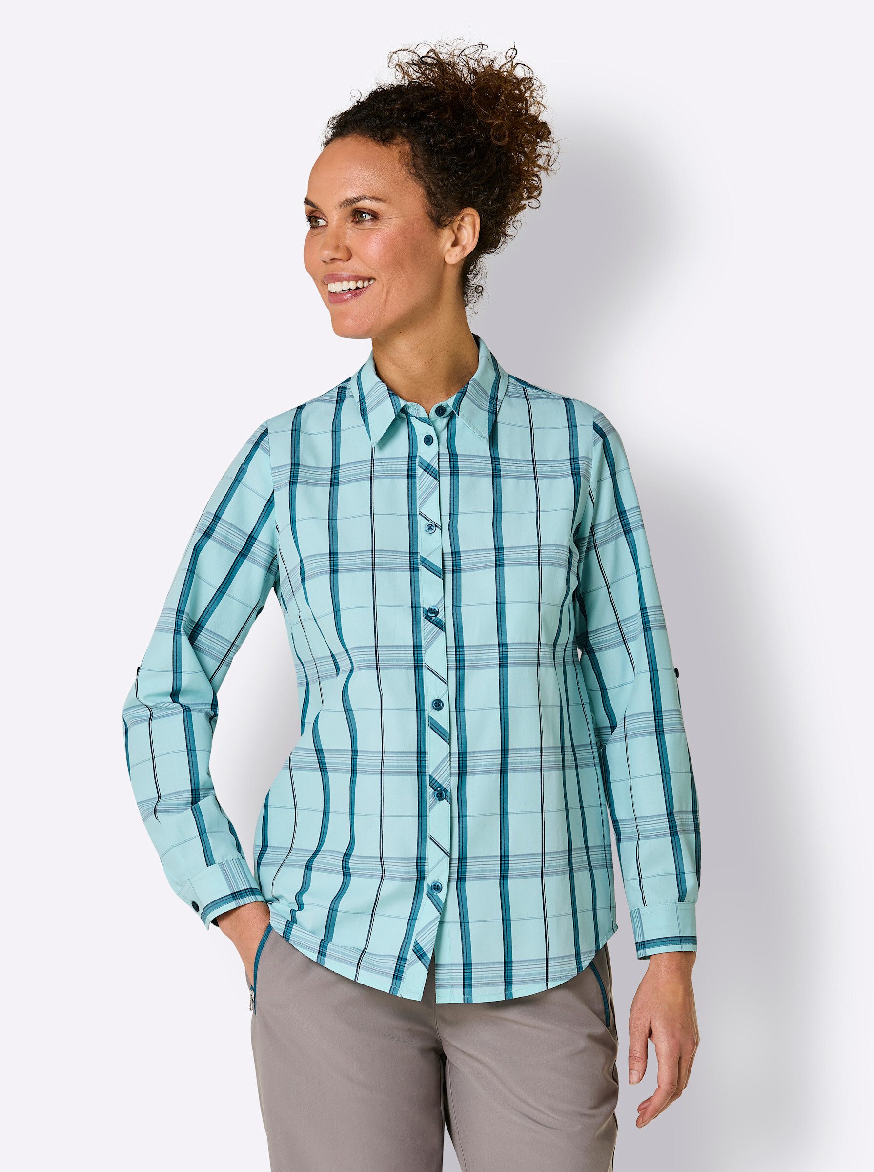 Trainingsshirt Funktions-Bluse Langarm